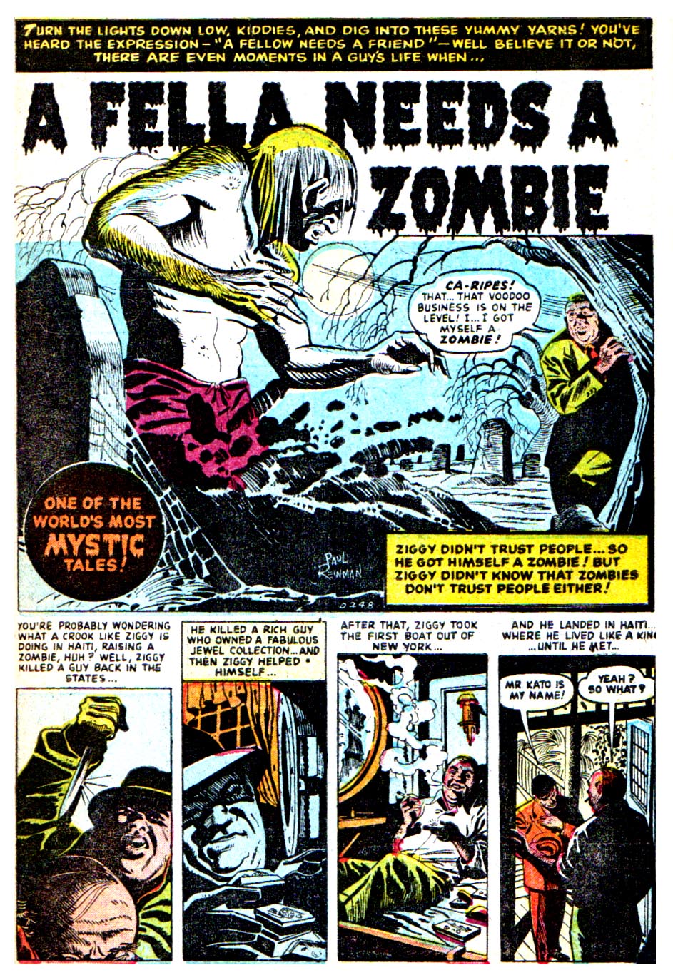 Read online Mystic (1951) comic -  Issue #25 - 2