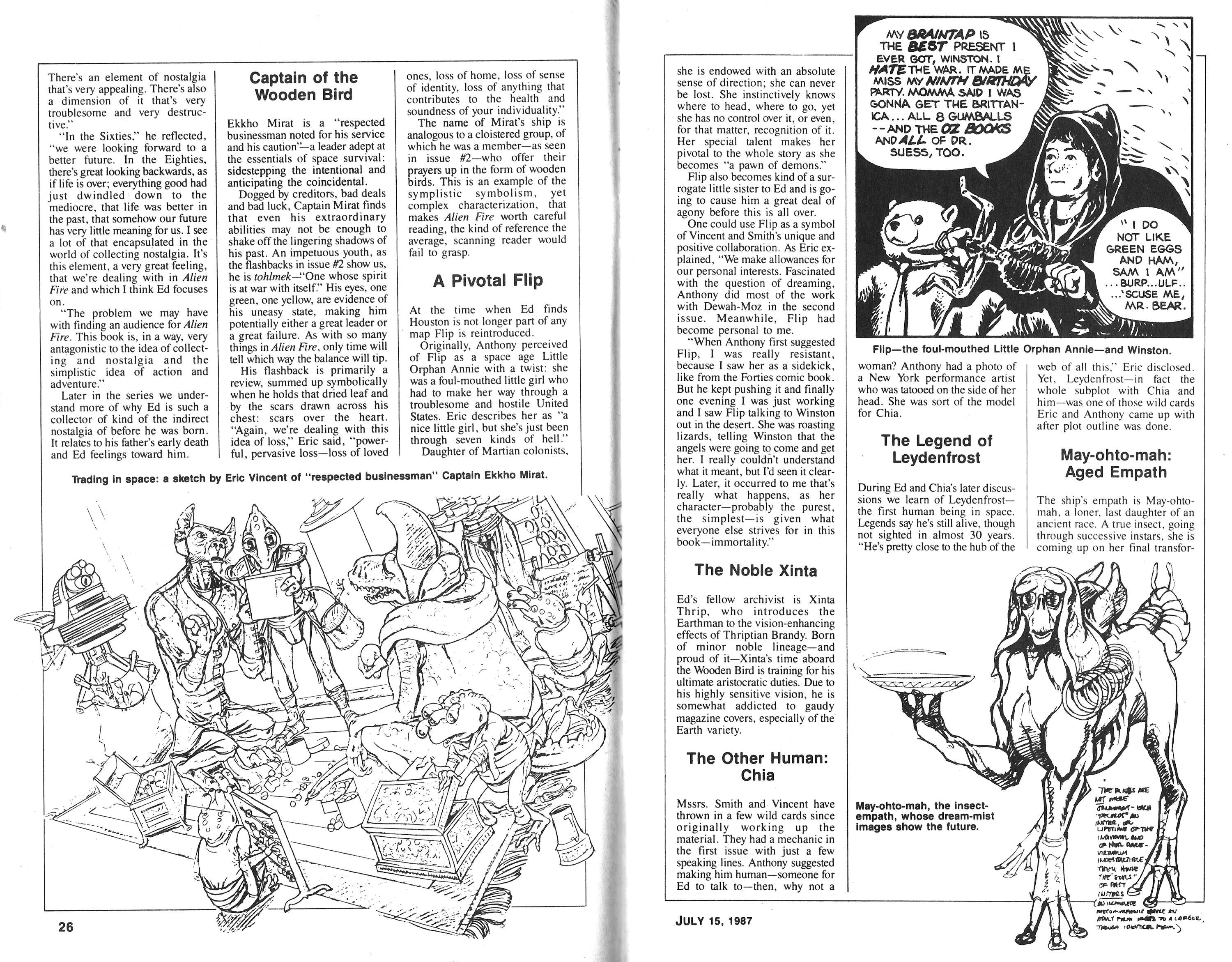 Read online Amazing Heroes comic -  Issue #121 - 14
