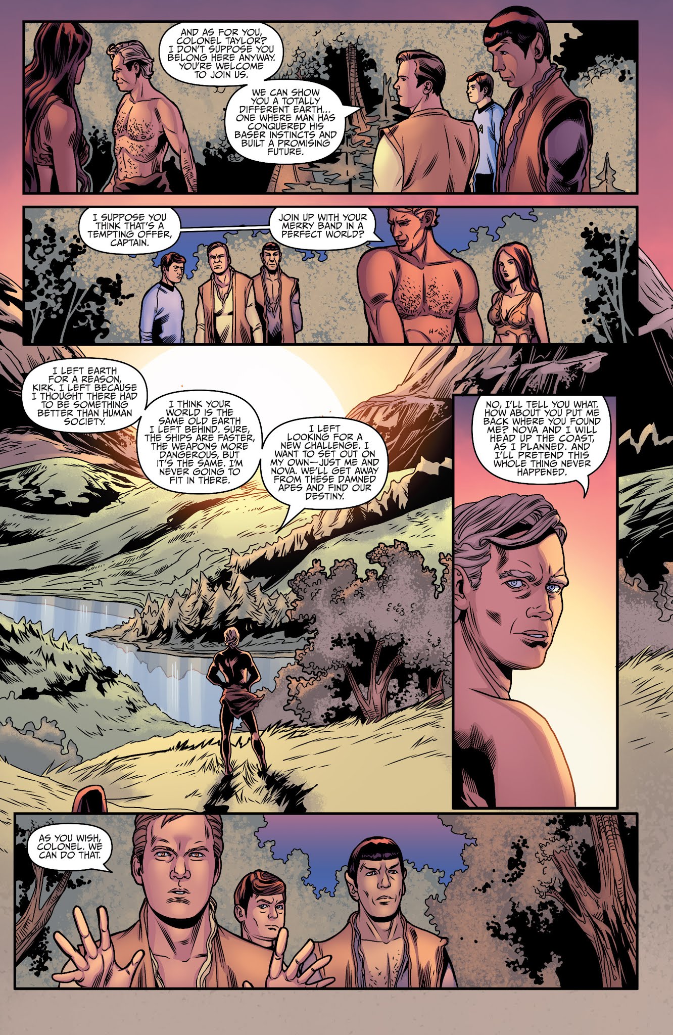 Read online Star Trek/Planet of the Apes: The Primate Directive comic -  Issue #5 - 15