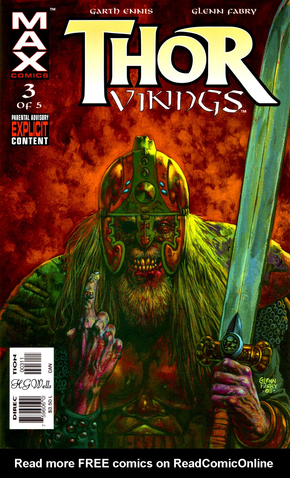 Read online Thor: Vikings comic -  Issue #3 - 1