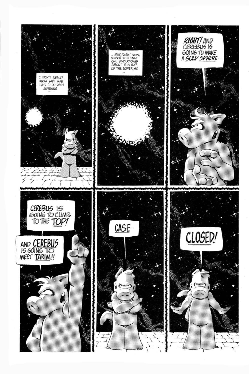 Read online Cerebus comic -  Issue #91 - 16