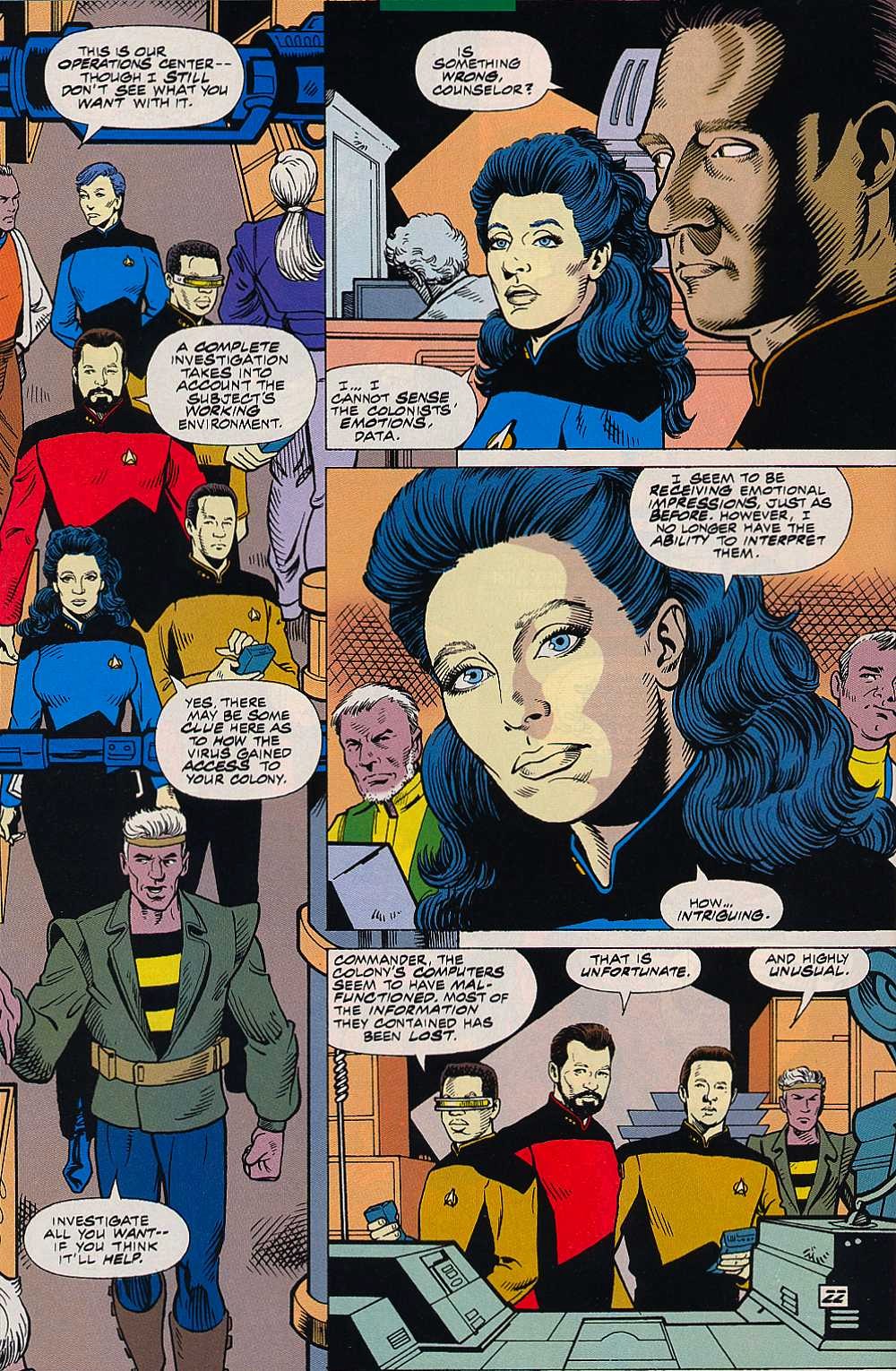 Read online Star Trek: The Next Generation (1989) comic -  Issue #79 - 23