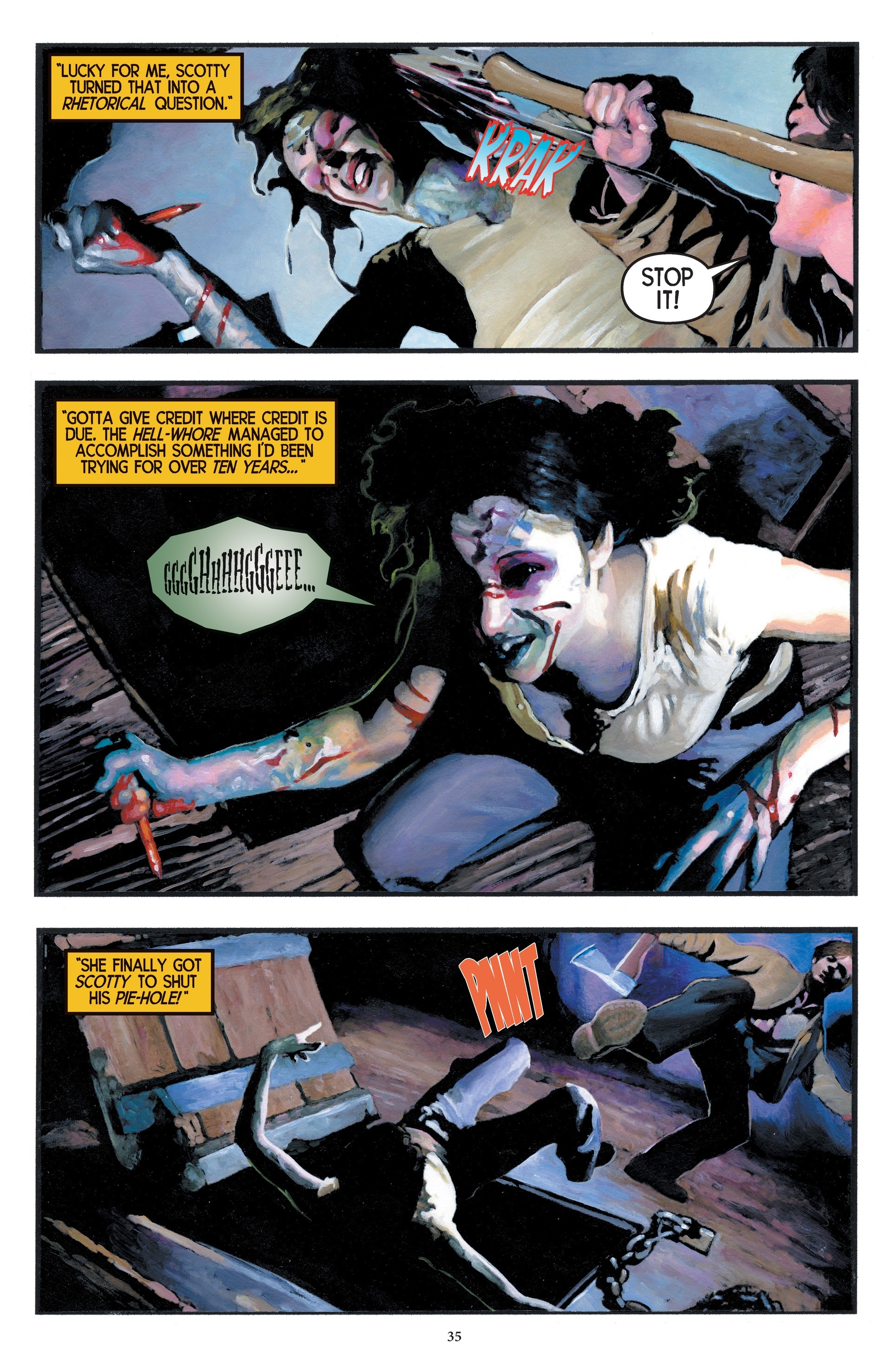 Read online The Evil Dead comic -  Issue # _40th Anniversary Edition - 36