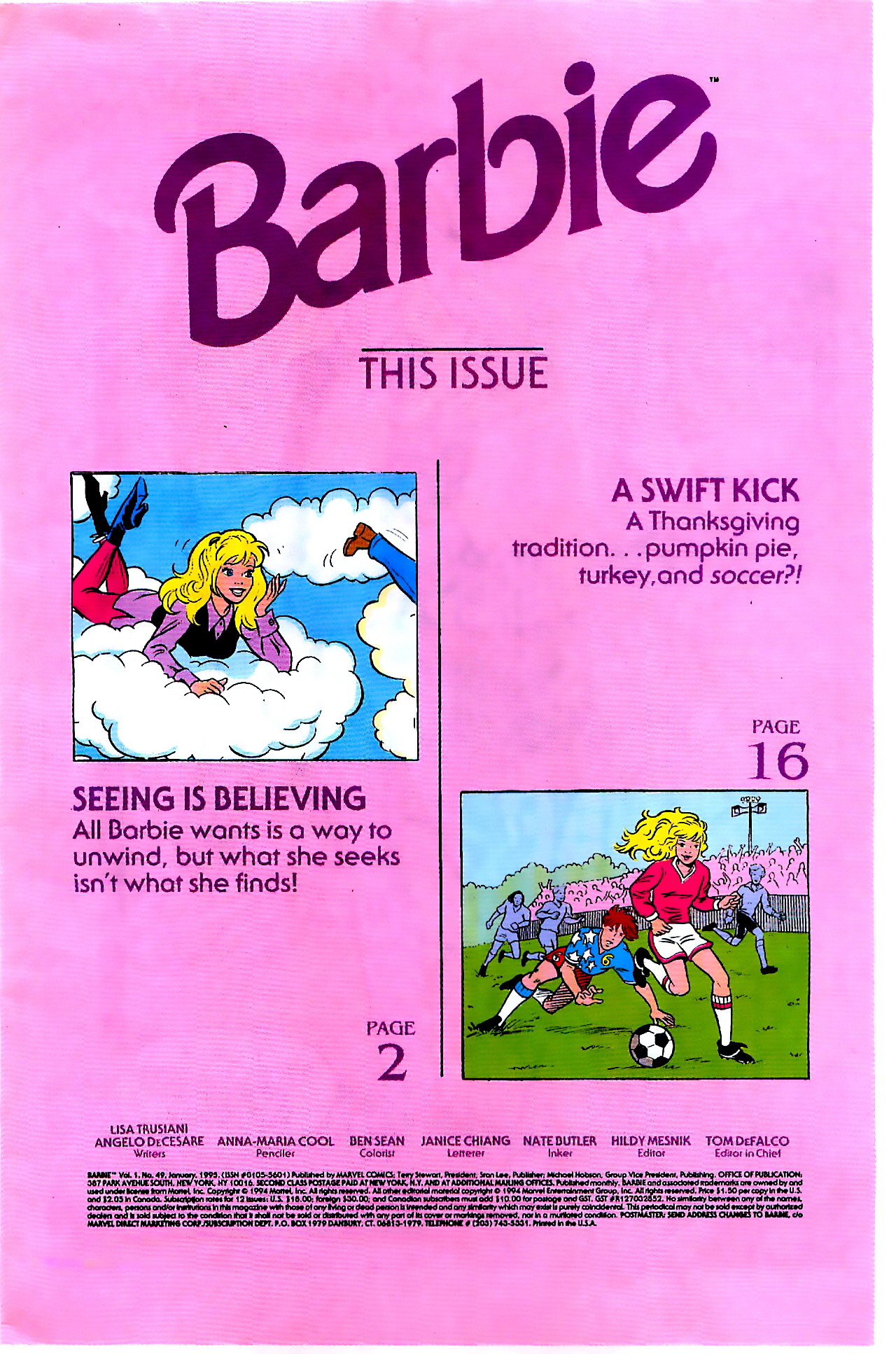 Read online Barbie comic -  Issue #49 - 3