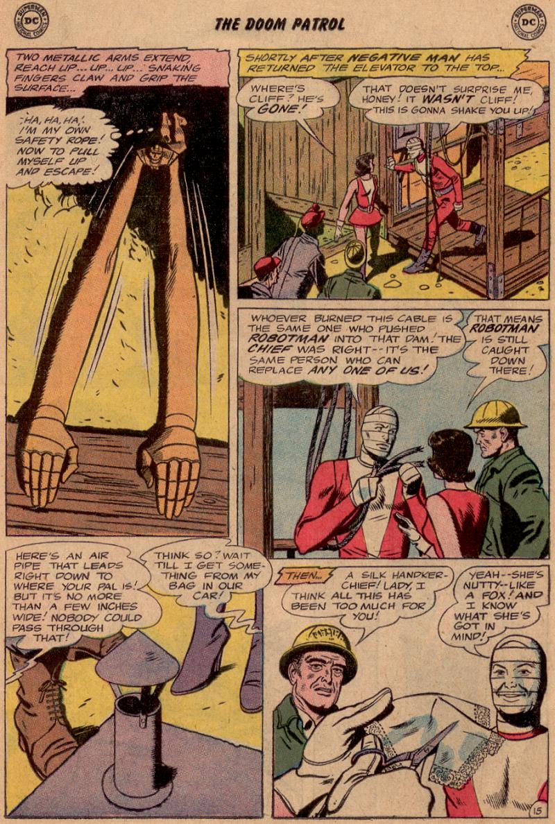 Read online Doom Patrol (1964) comic -  Issue #90 - 16