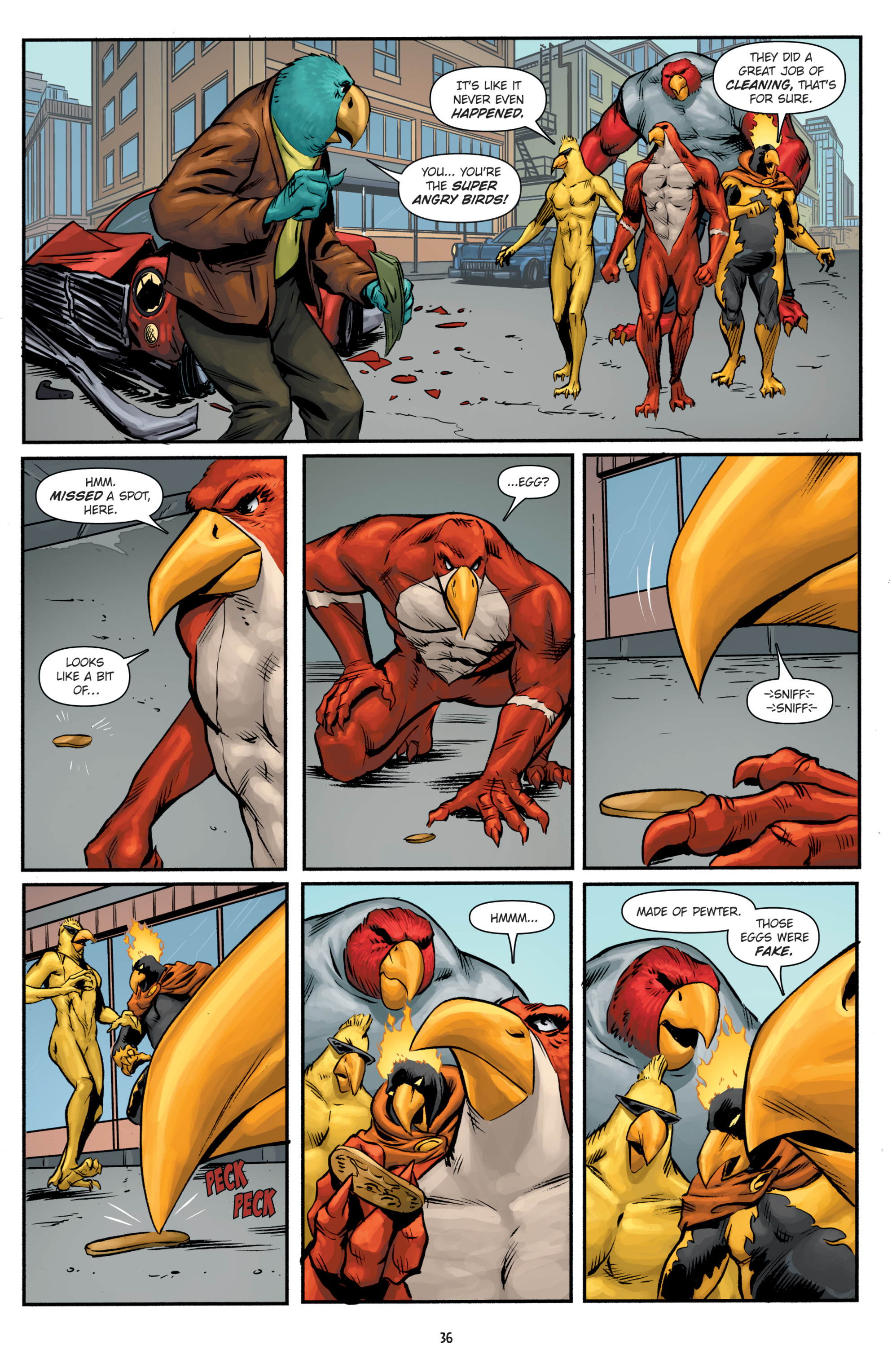 Read online Super Angry Birds comic -  Issue # TPB - 36