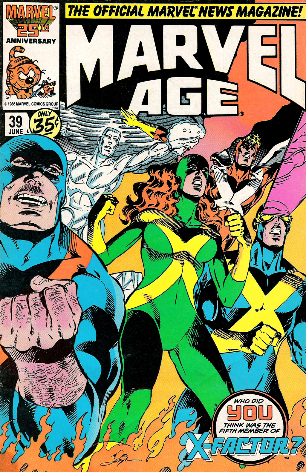 Read online Marvel Age comic -  Issue #39 - 1