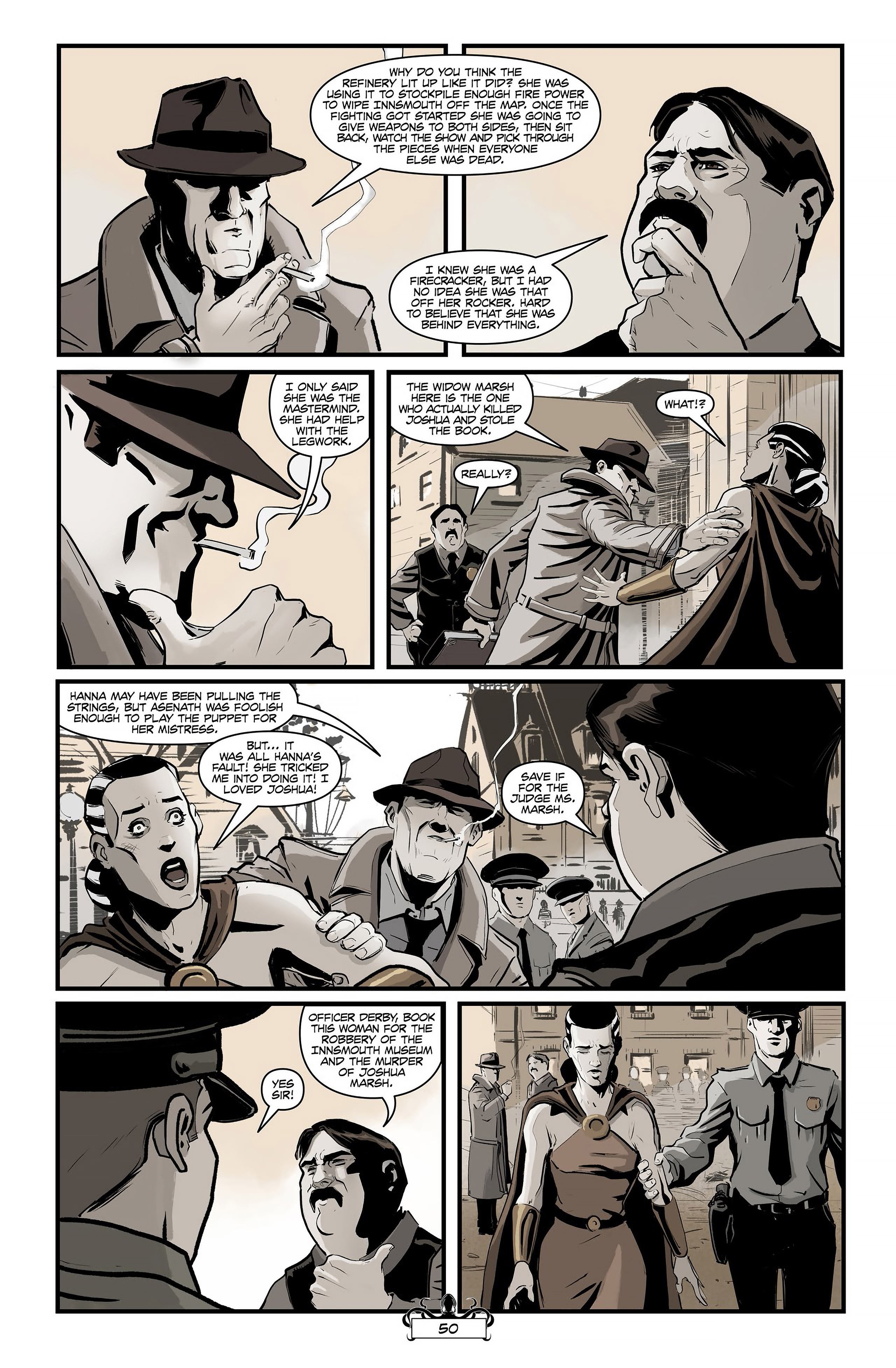 Read online Lovecraft P.I. - A Shot in the Dark comic -  Issue # TPB - 104