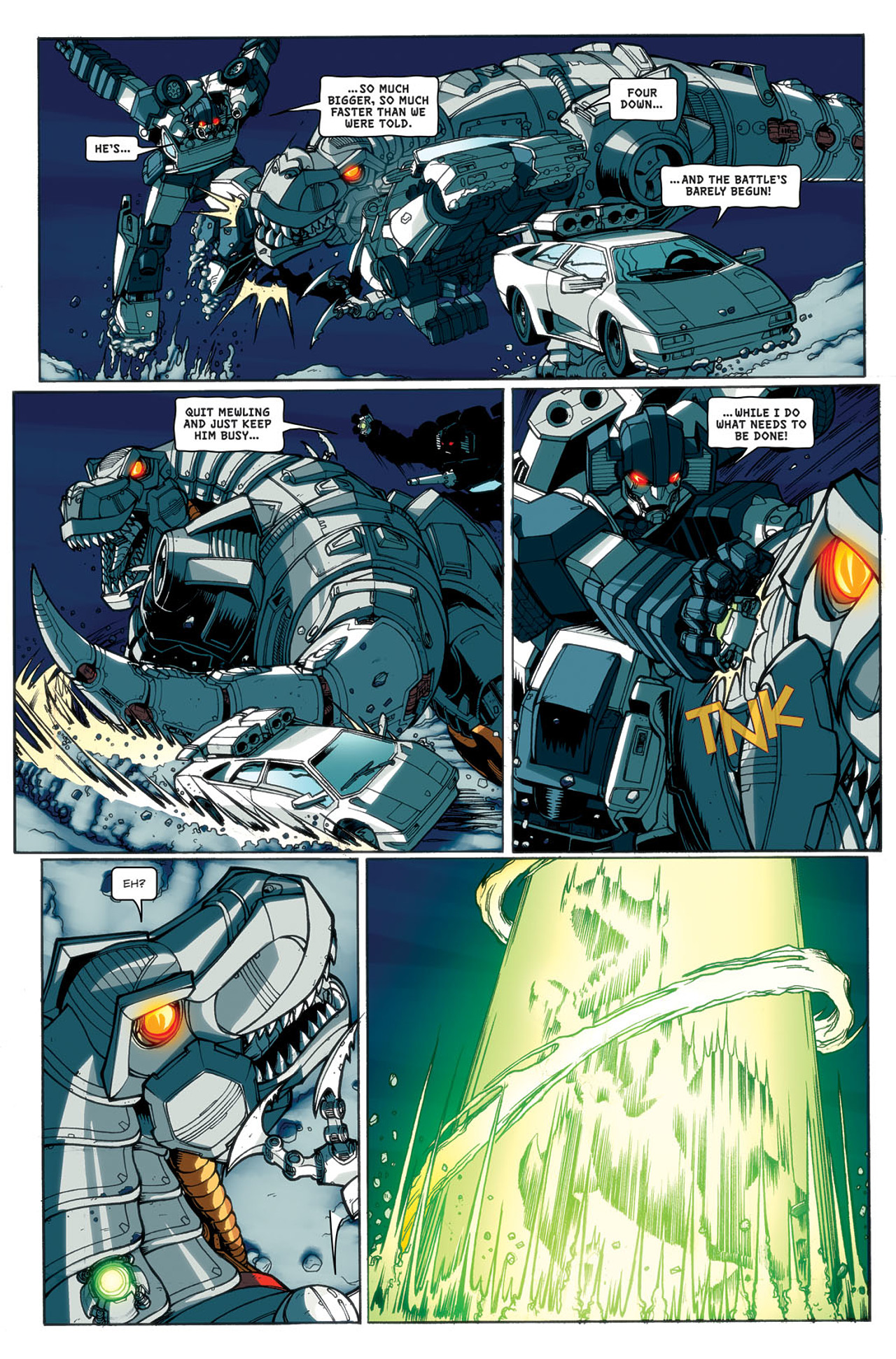 Read online The Transformers: Maximum Dinobots comic -  Issue #1 - 22