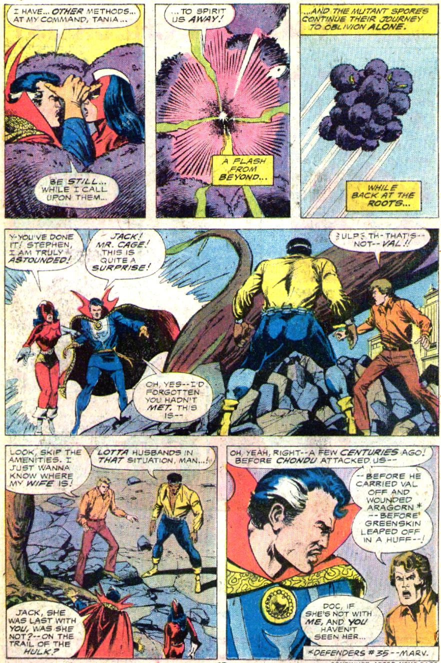 The Defenders (1972) Issue #37 #38 - English 12