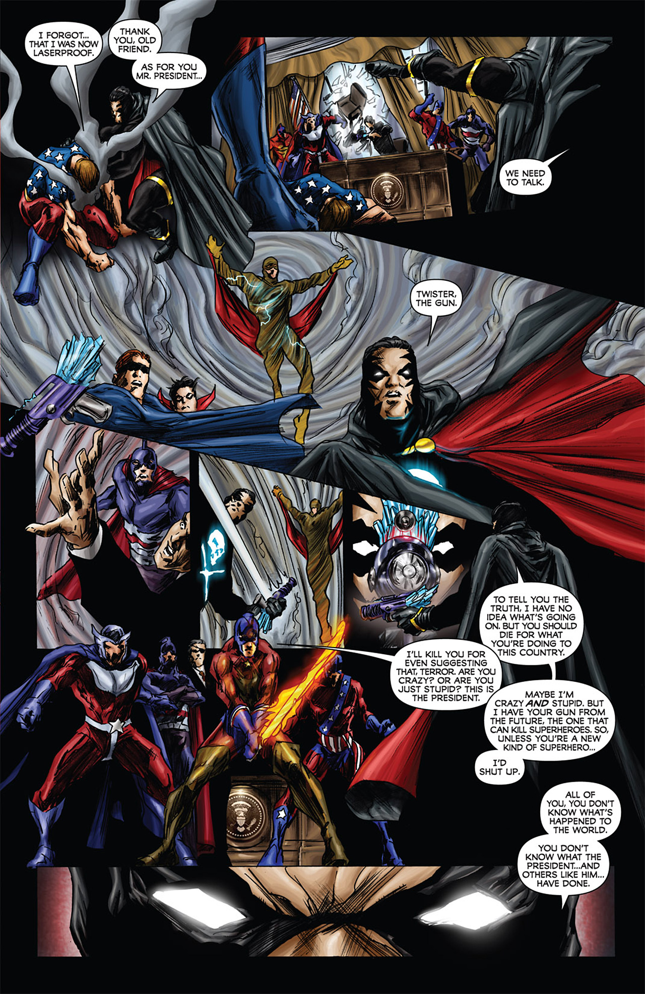 Read online Black Terror (2008) comic -  Issue #4 - 5