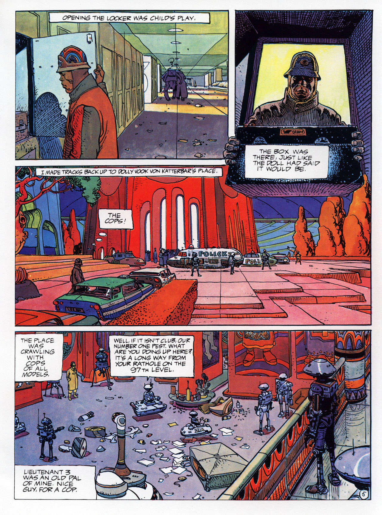 Read online Epic Graphic Novel: Moebius comic -  Issue # TPB 4 - 11