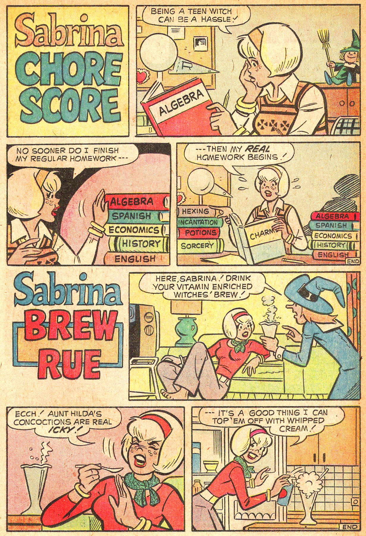 Read online Sabrina The Teenage Witch (1971) comic -  Issue #24 - 23