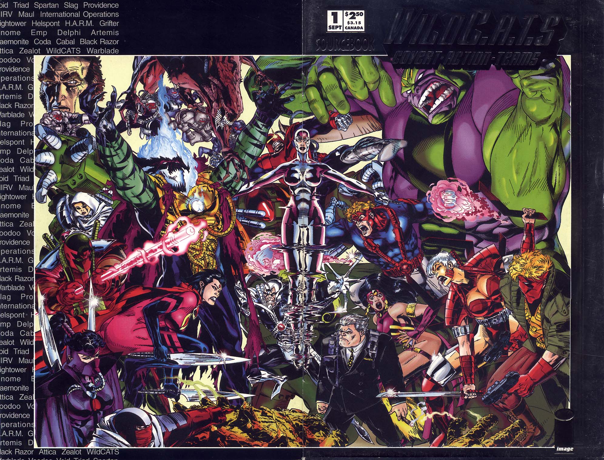 Read online WildC.A.T.s Sourcebook comic -  Issue #1 - 1