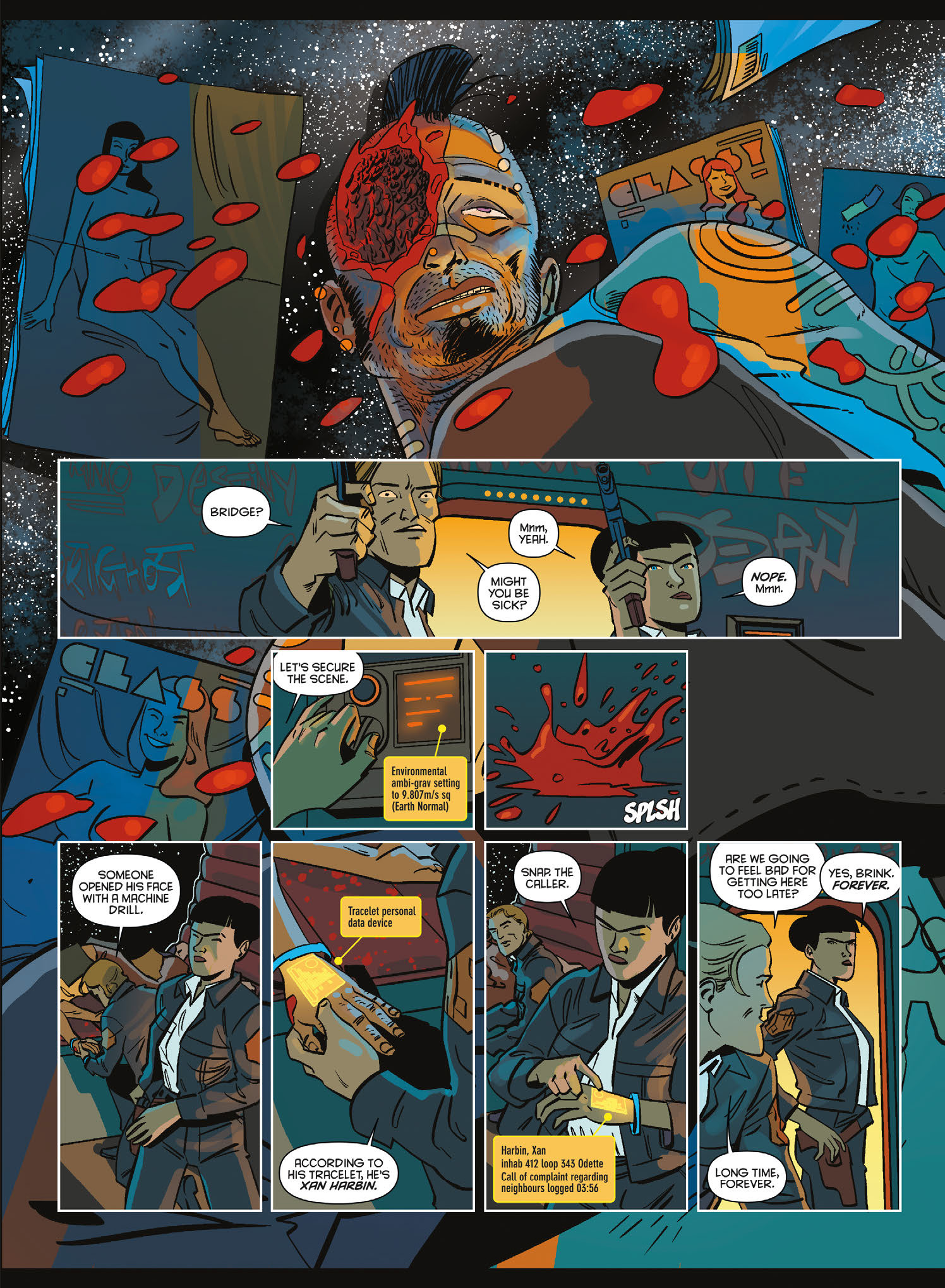 Read online Grey Area: A Long Way Home comic -  Issue # TPB (Part 2) - 112