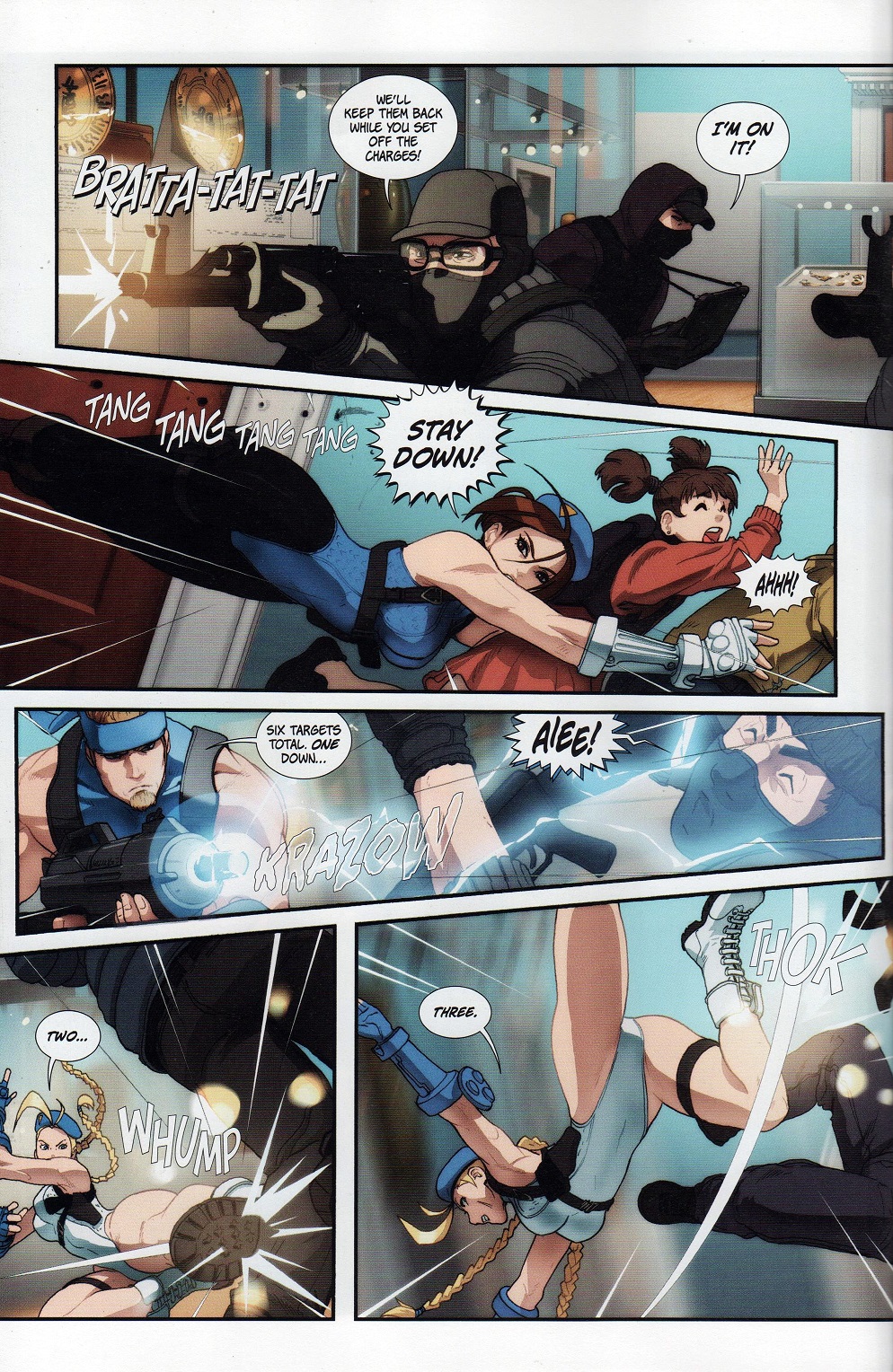 Read online Street Fighter Legends: Cammy comic -  Issue #1 - 5