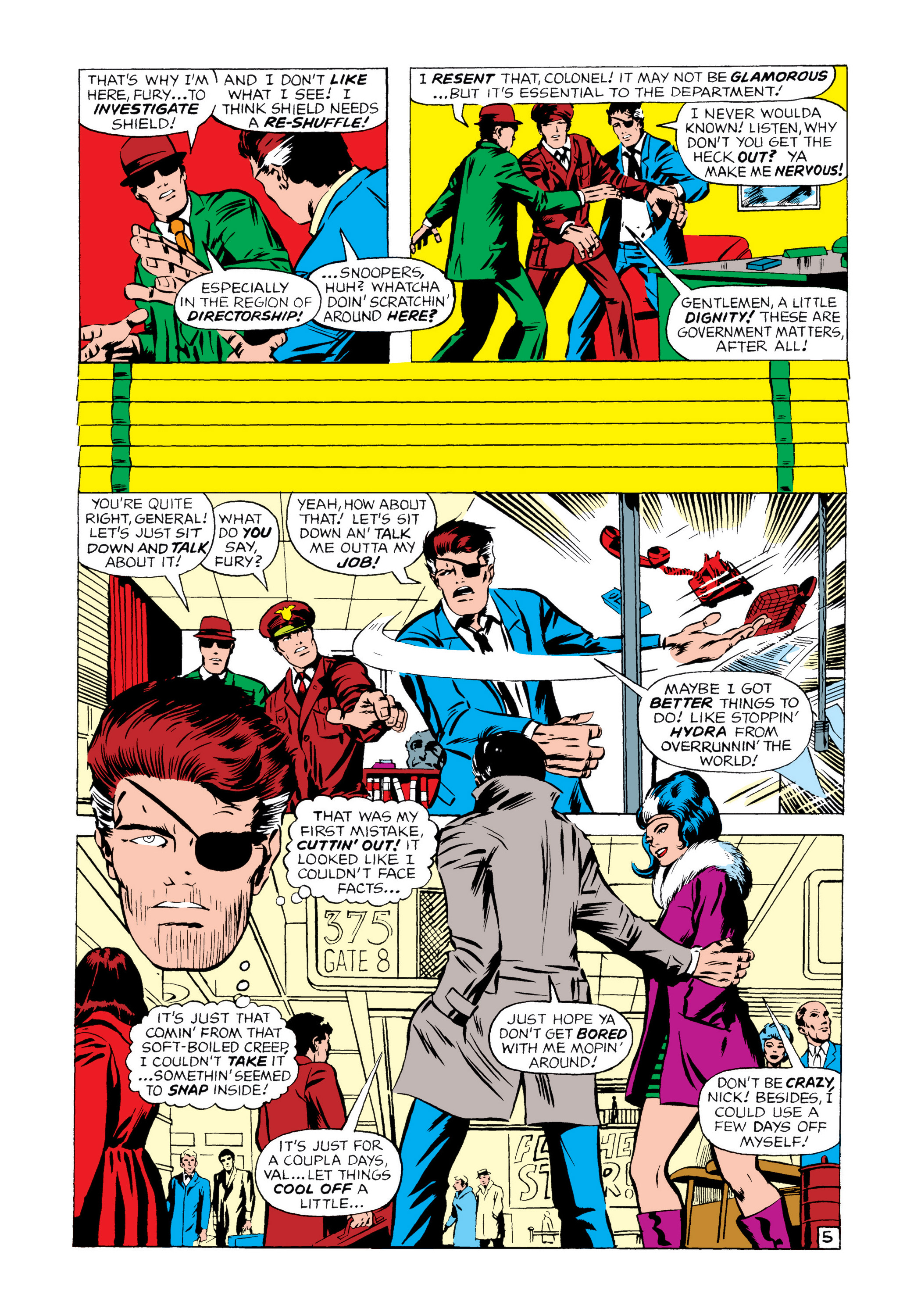 Read online Marvel Masterworks: Nick Fury, Agent of S.H.I.E.L.D. comic -  Issue # TPB 3 (Part 2) - 78