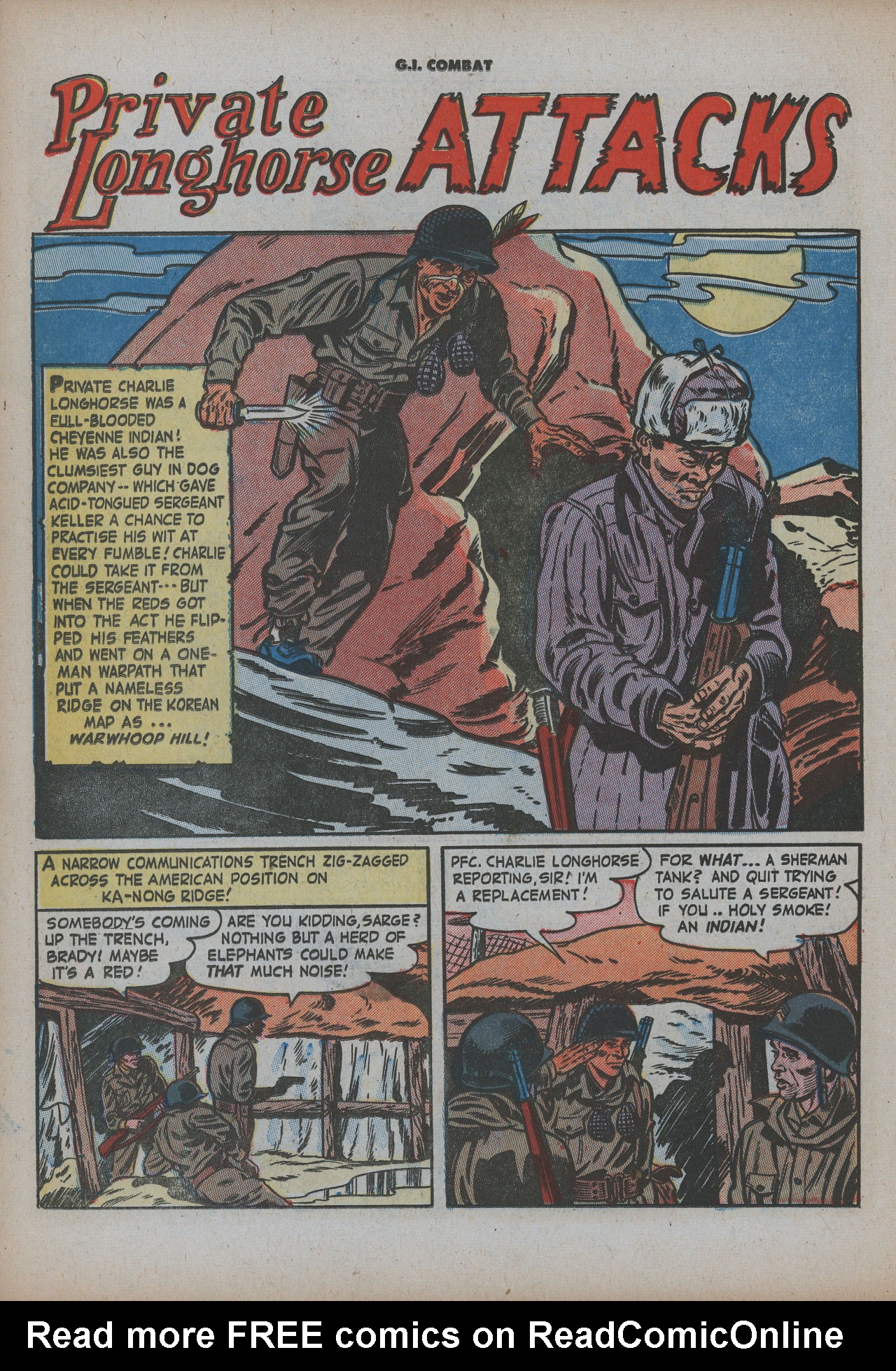 Read online G.I. Combat (1952) comic -  Issue #8 - 13