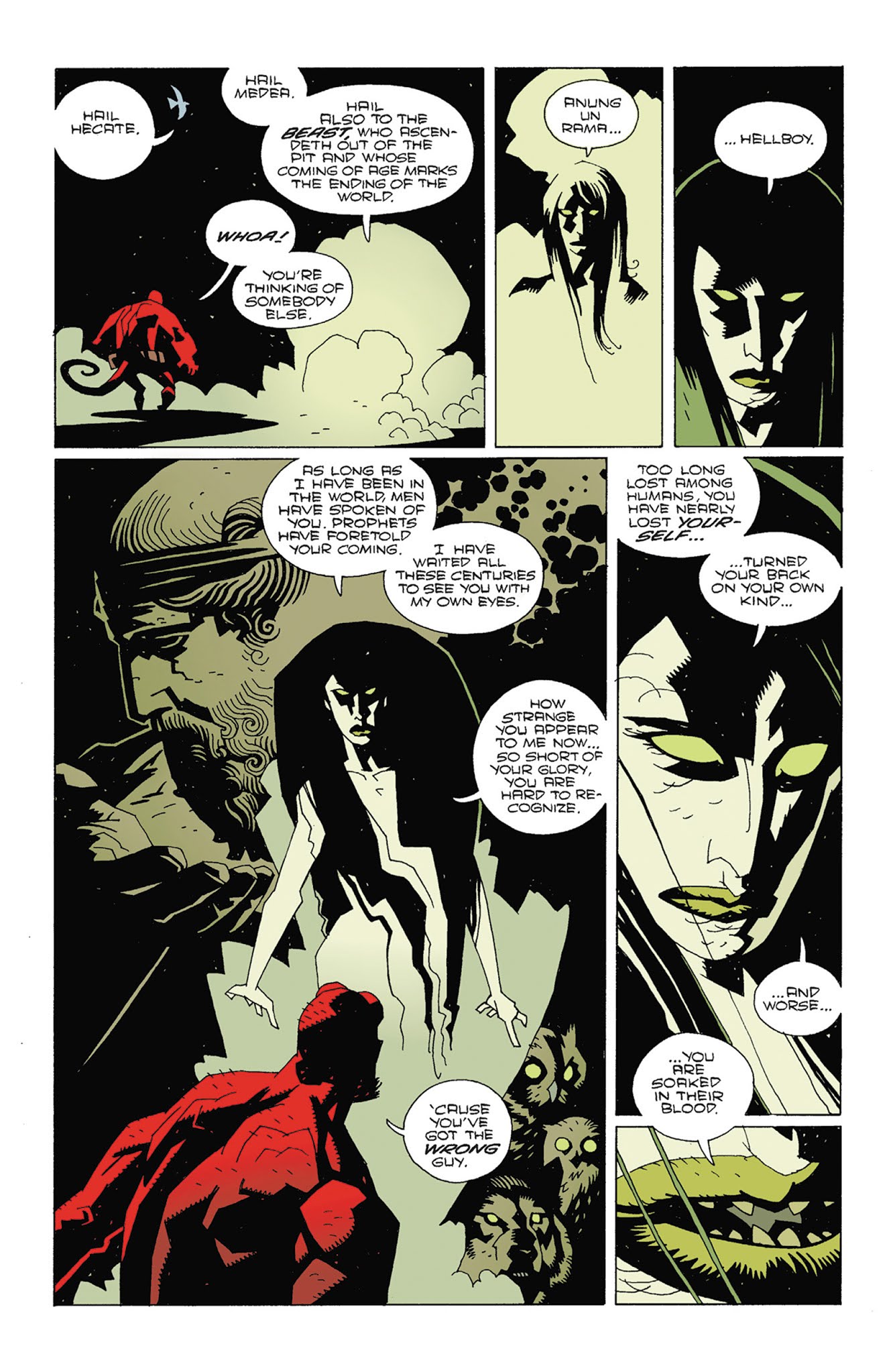 Read online Hellboy: Wake the Devil comic -  Issue # _TPB - 84