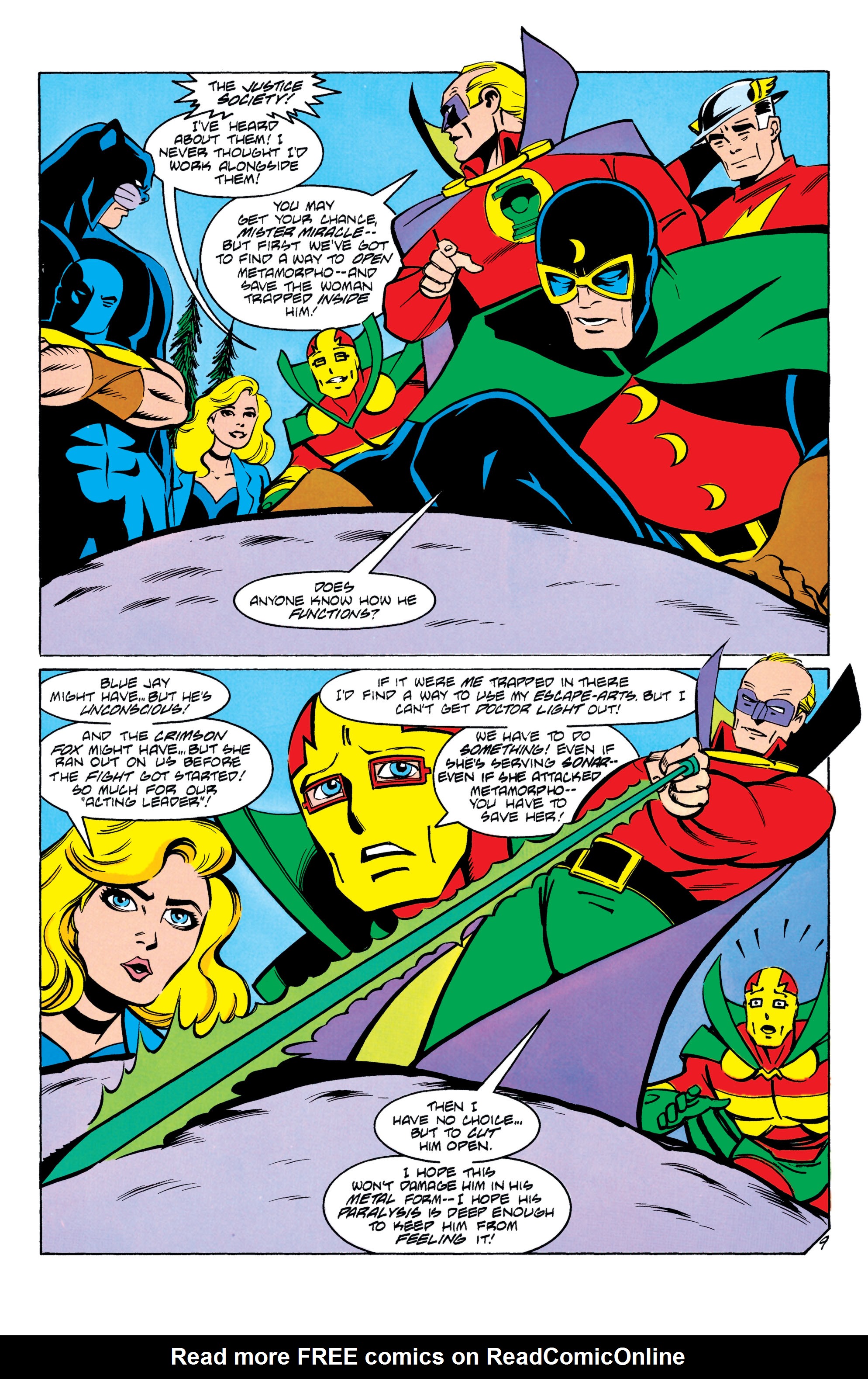 Read online Justice League Europe comic -  Issue #48 - 10