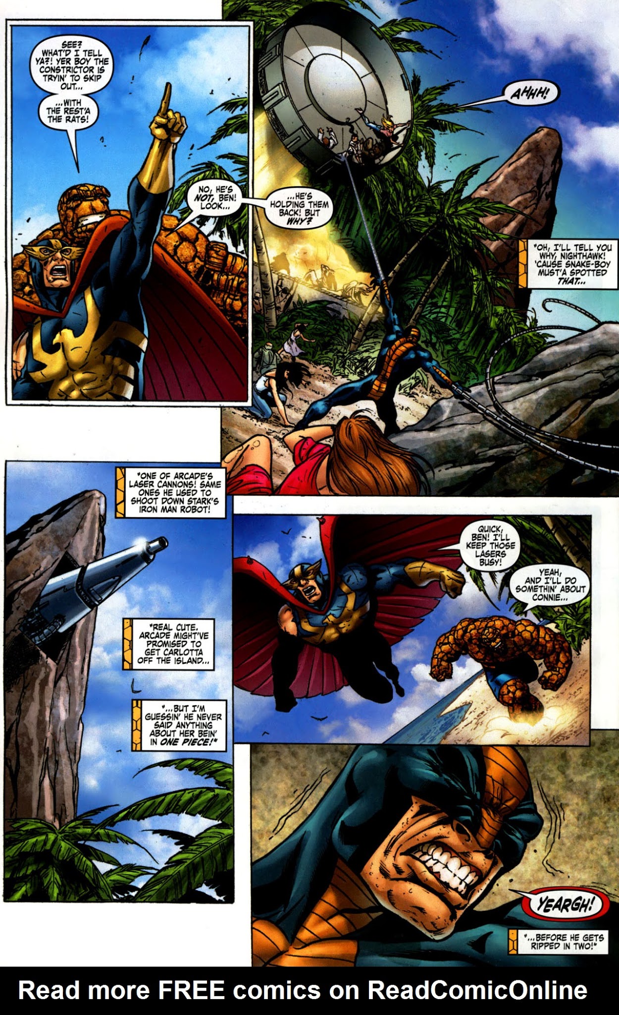 Read online The Thing (2006) comic -  Issue #3 - 17