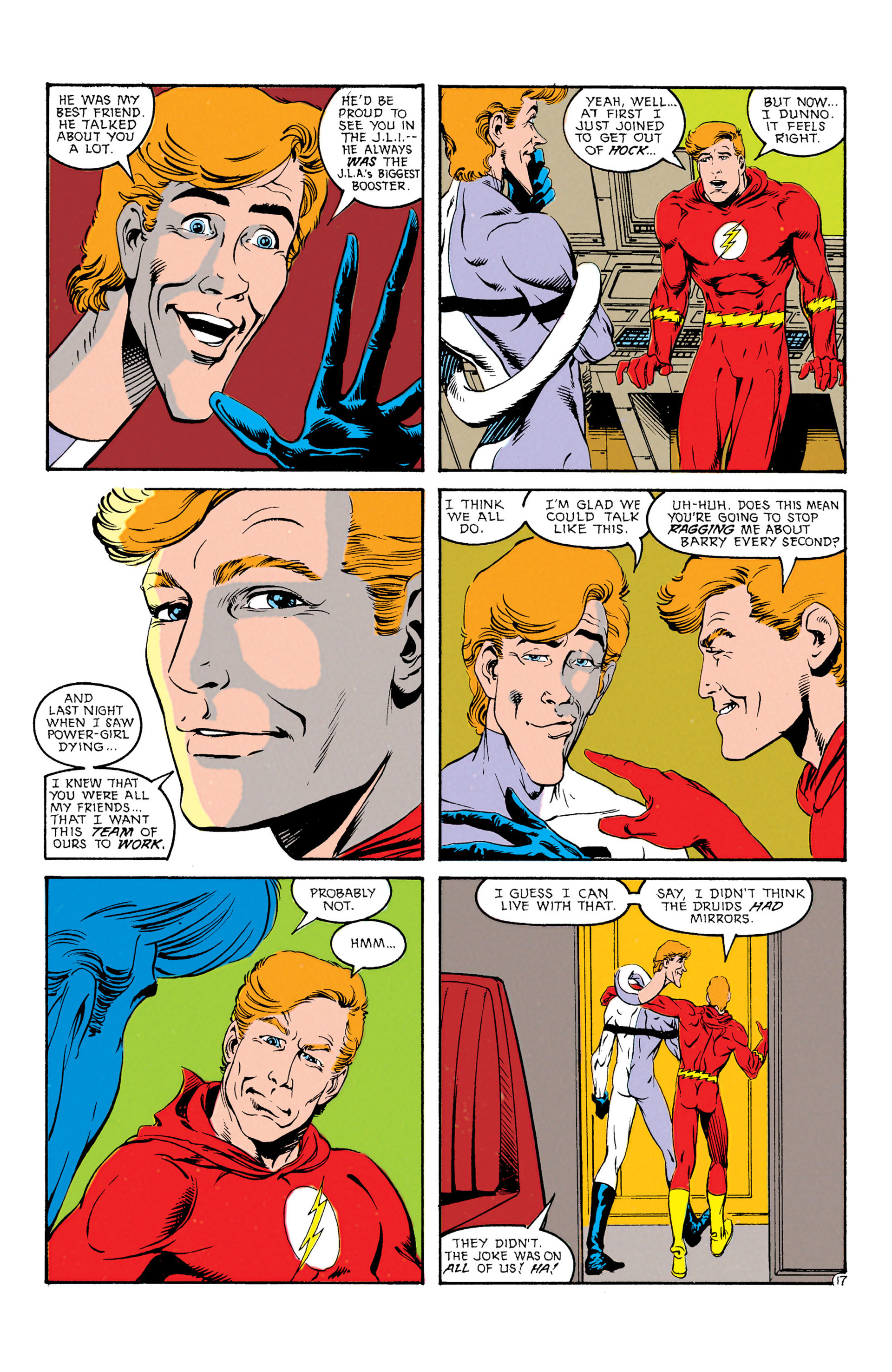 Read online Justice League Europe comic -  Issue #9 - 18