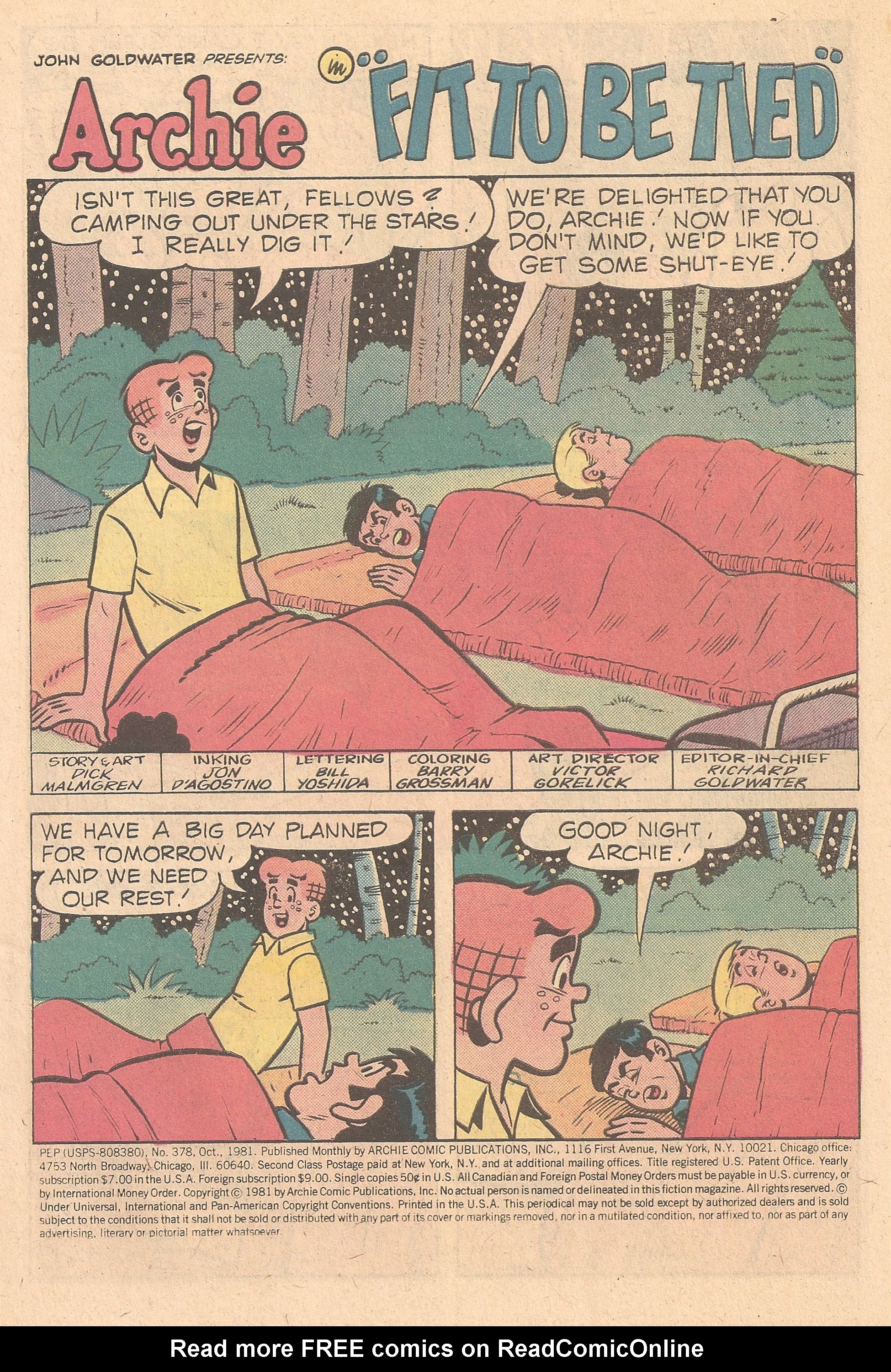 Read online Pep Comics comic -  Issue #378 - 3