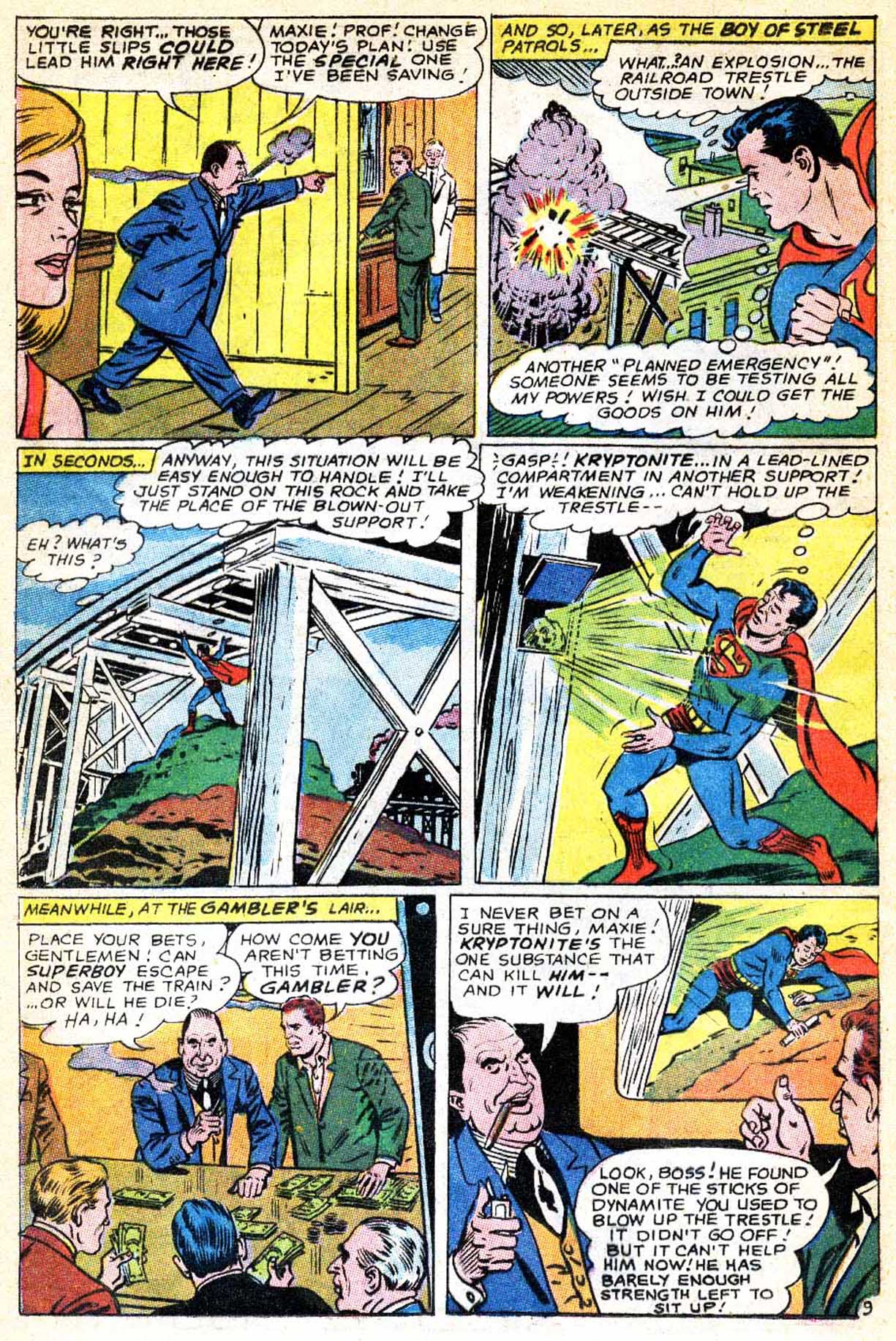 Read online Superboy (1949) comic -  Issue #140 - 10