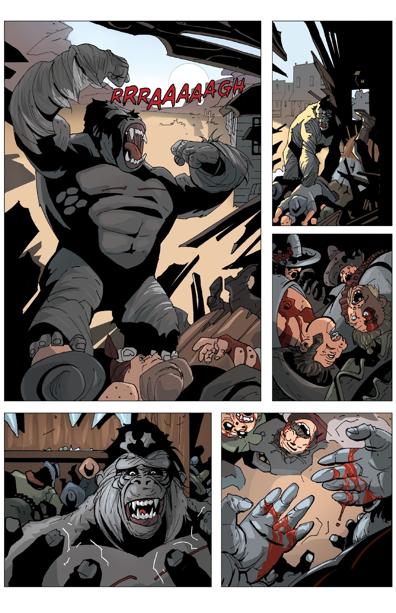 Read online Six-Gun Gorilla: Long Days of Vengeance comic -  Issue #4 - 16