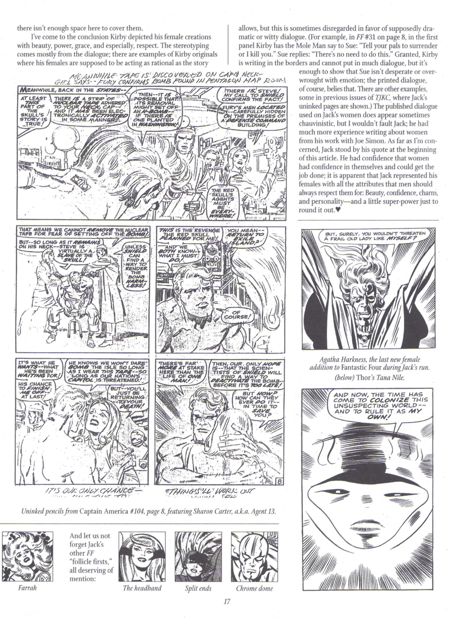 Read online The Jack Kirby Collector comic -  Issue #20 - 17