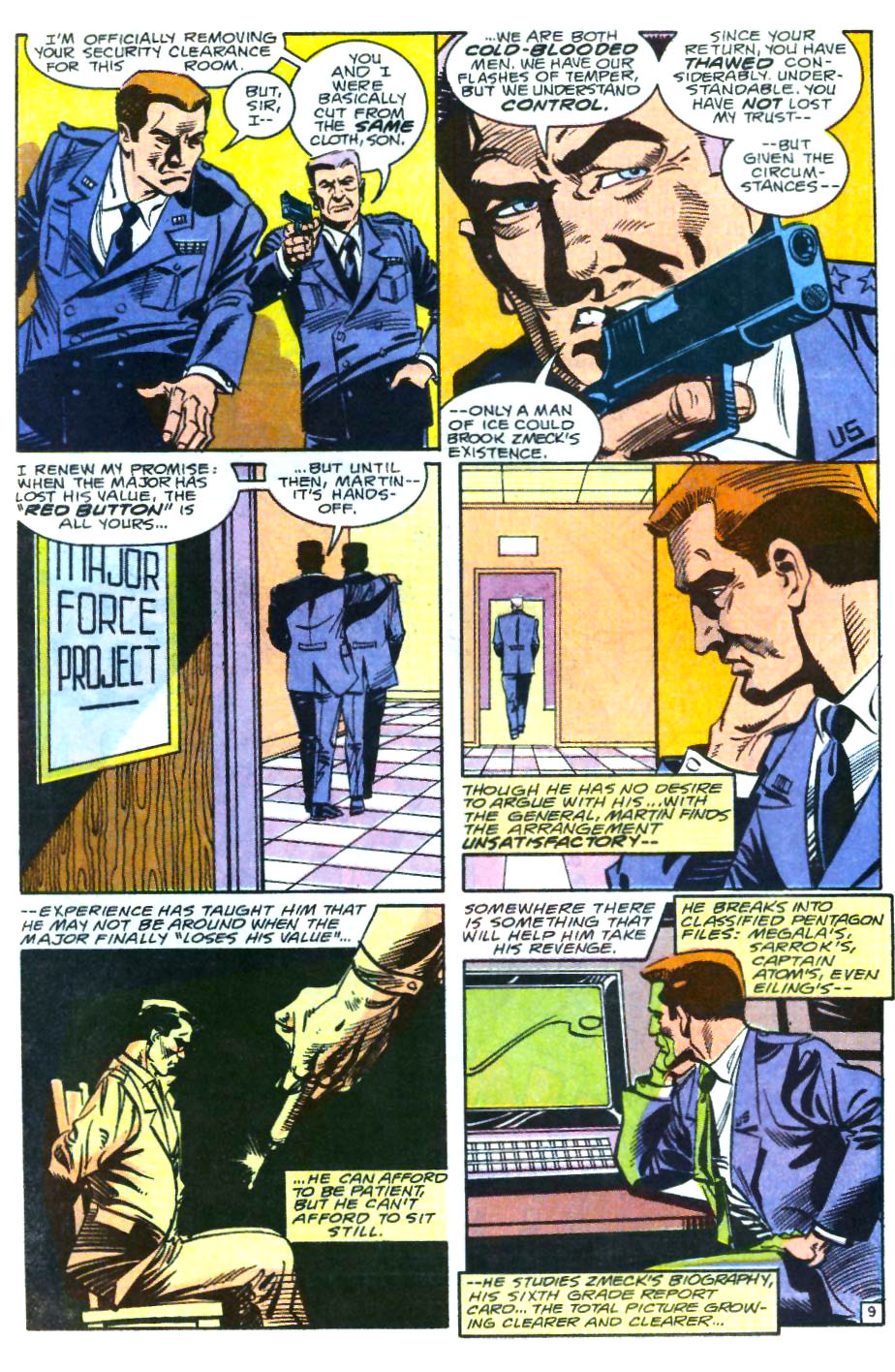 Read online Captain Atom (1987) comic -  Issue #45 - 10