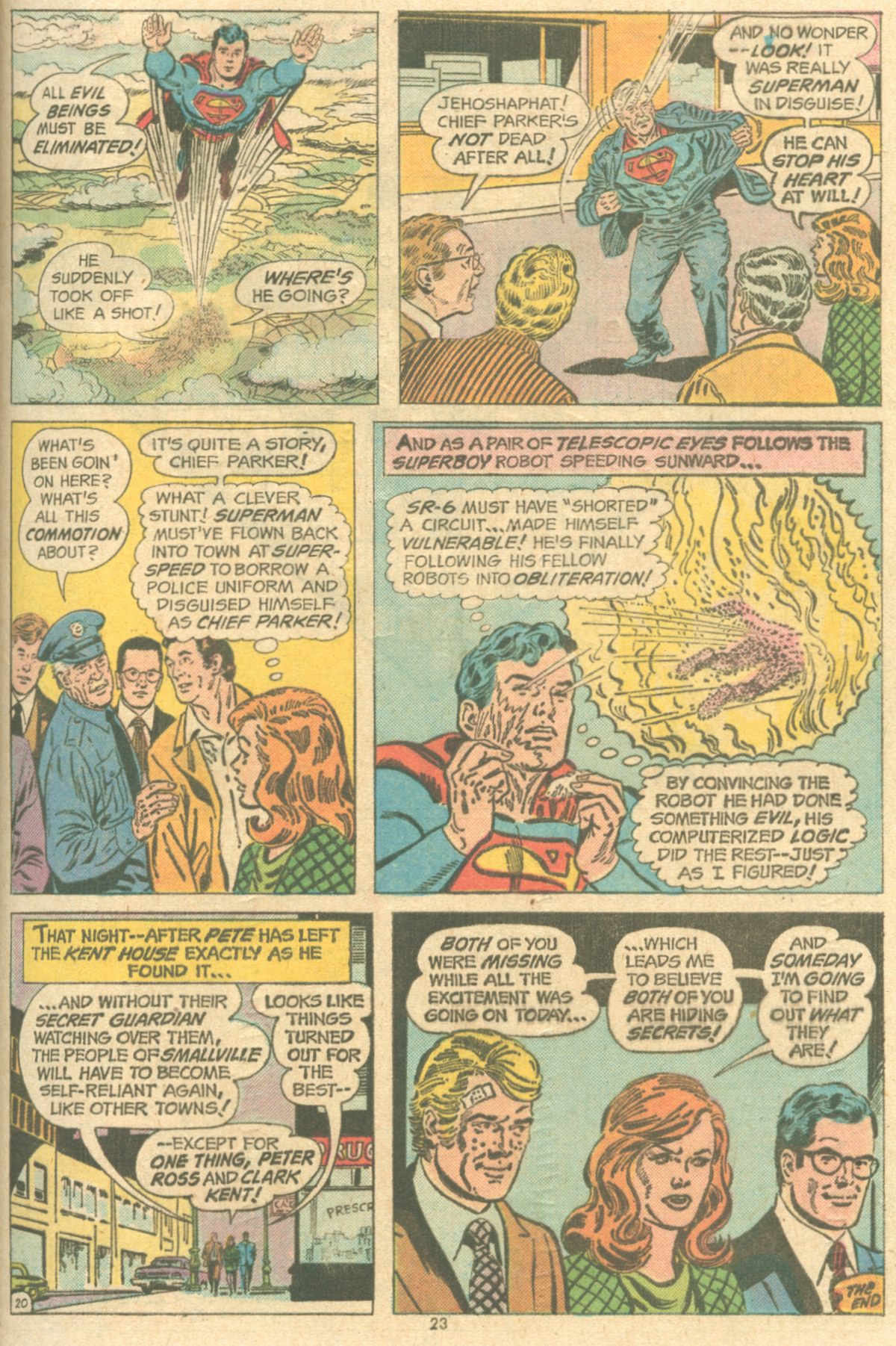 Read online Superman (1939) comic -  Issue #284 - 23