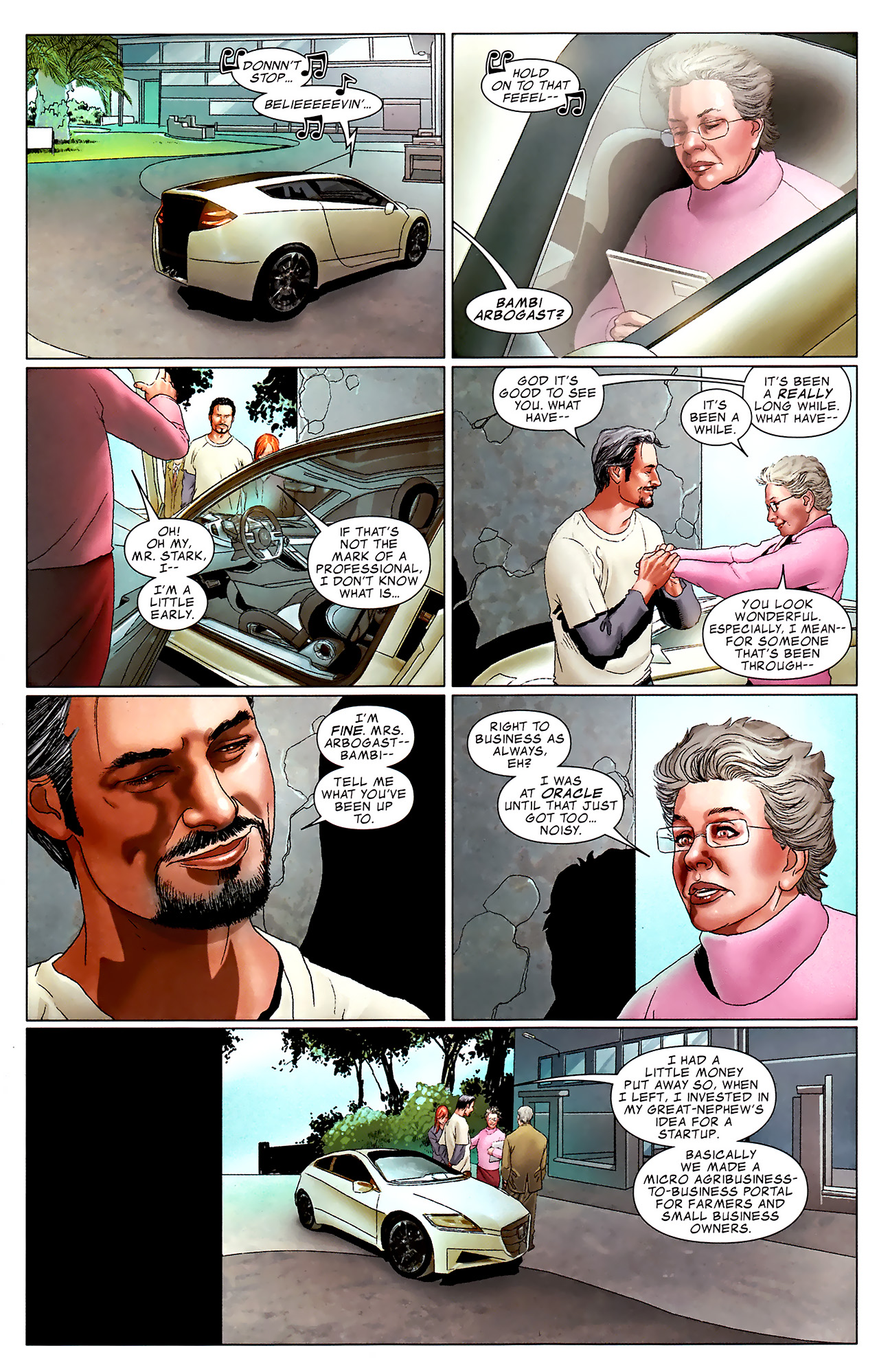 Read online The Invincible Iron Man (2008) comic -  Issue #27 - 9