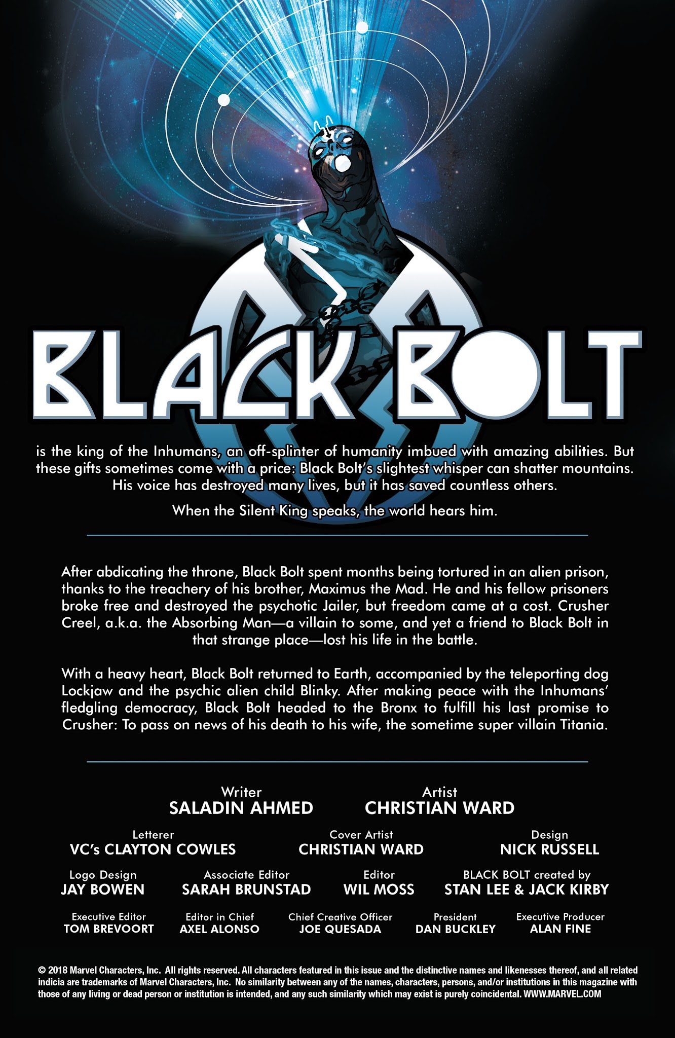 Read online Black Bolt comic -  Issue #9 - 2