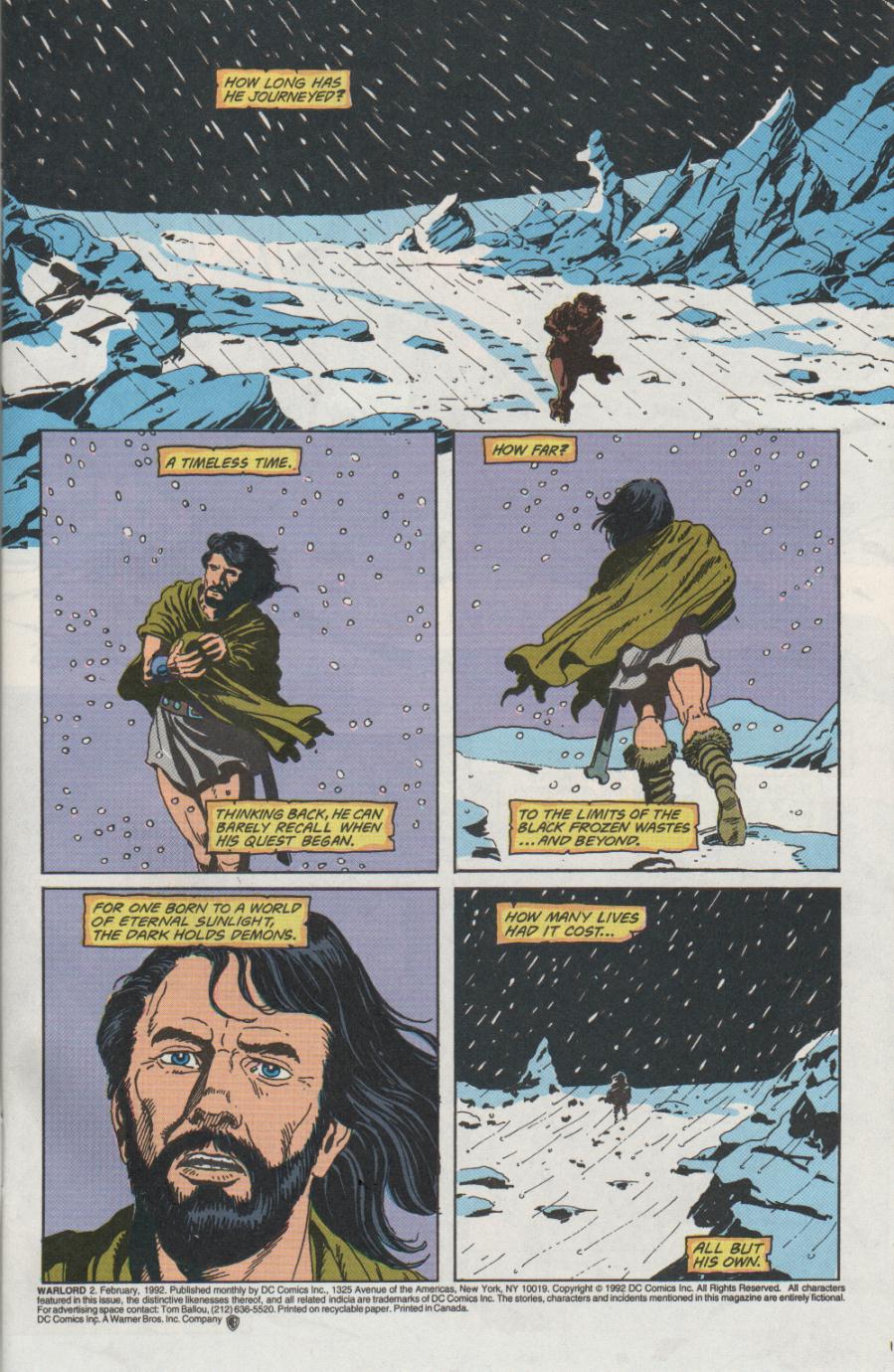 Read online Warlord (1992) comic -  Issue #2 - 3