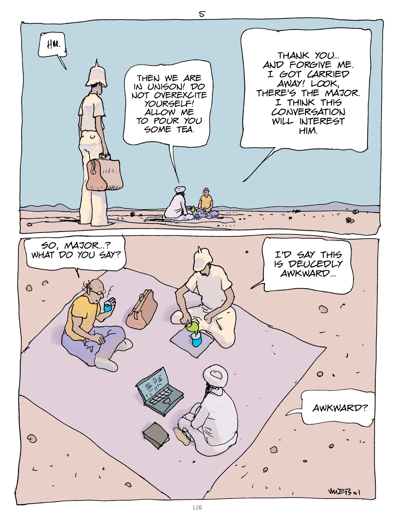 Read online Moebius Library comic -  Issue # TPB 2 - 115