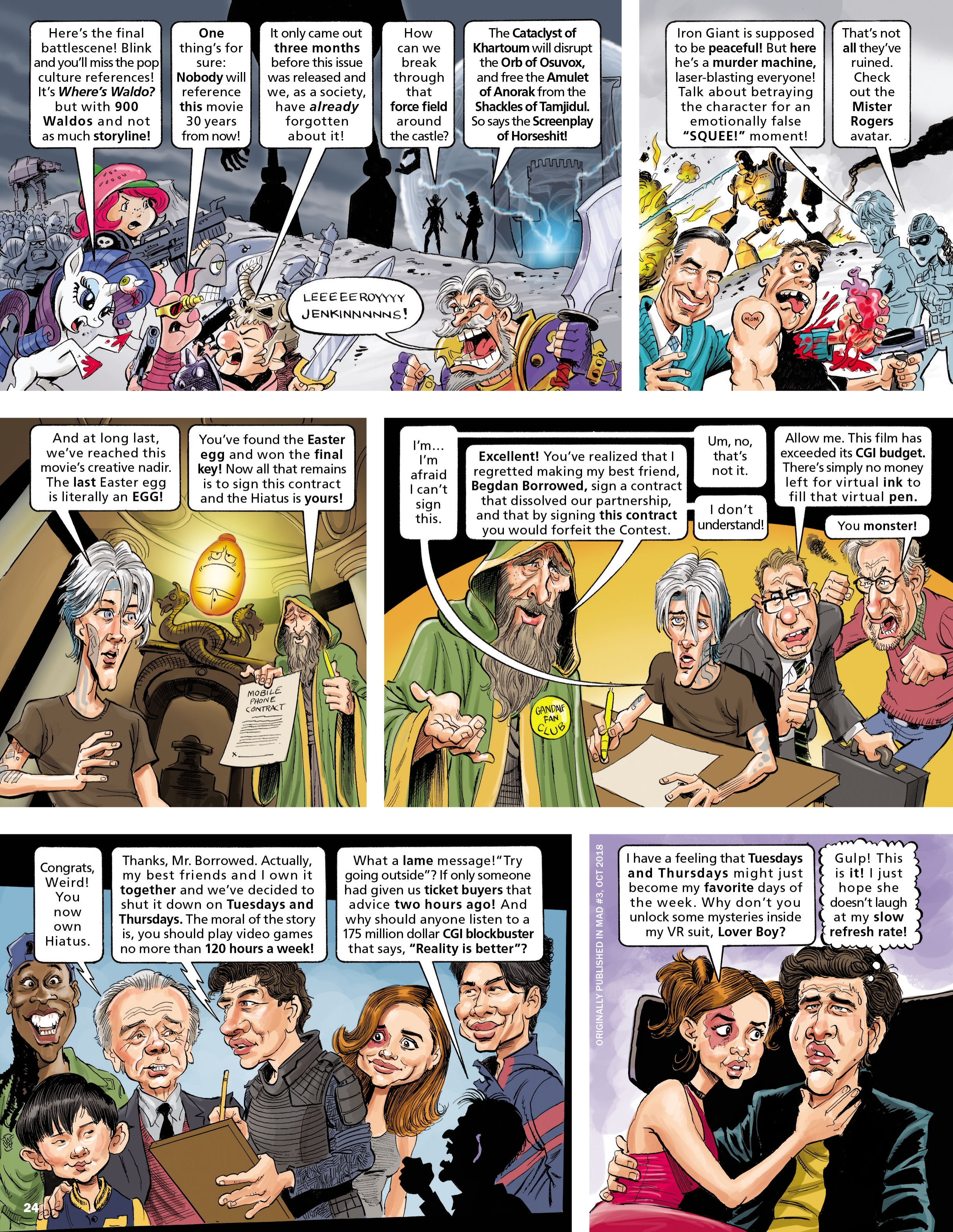 Read online MAD Magazine comic -  Issue #30 - 17