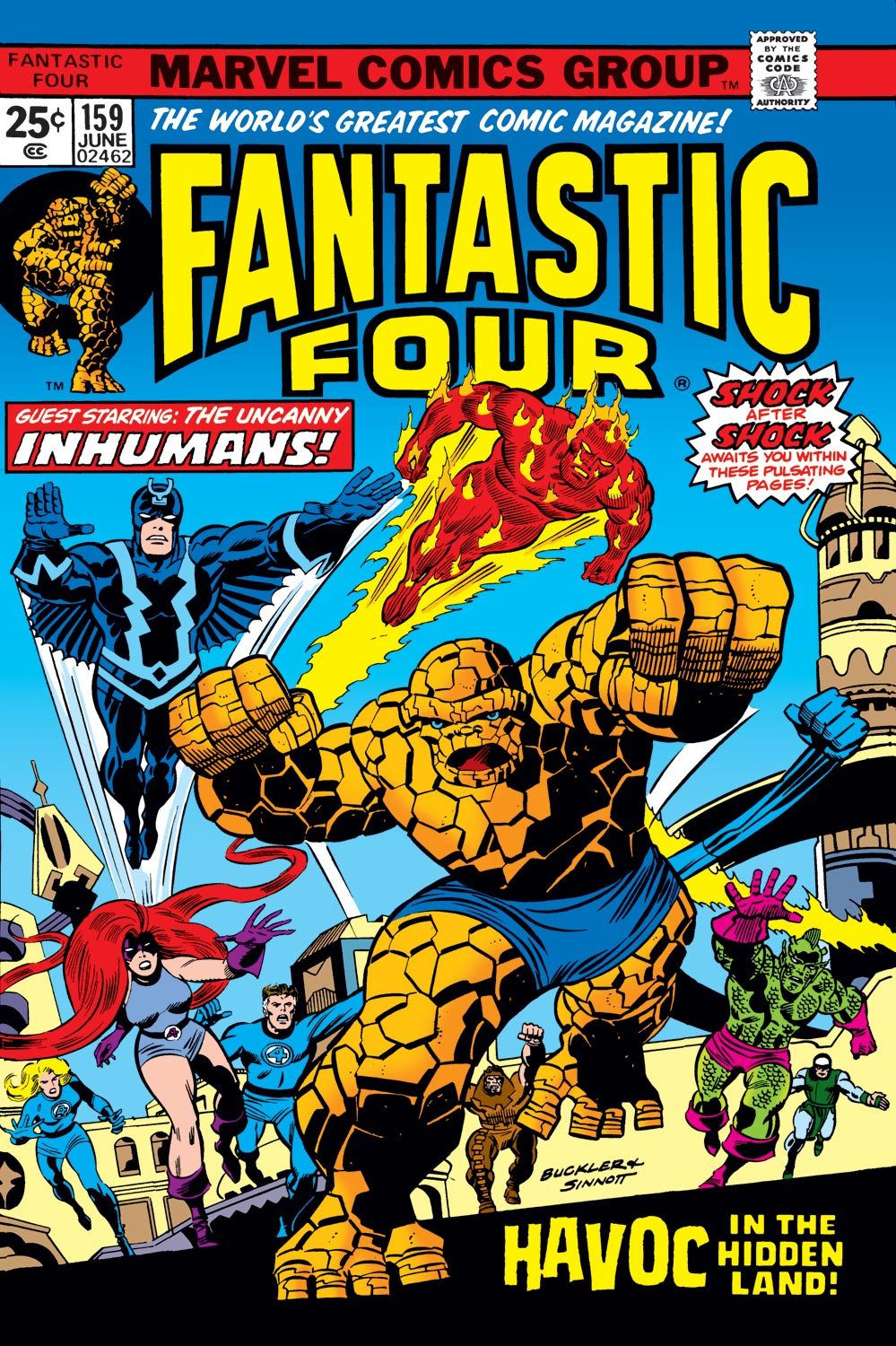 Read online Fantastic Four (1961) comic -  Issue #159 - 1