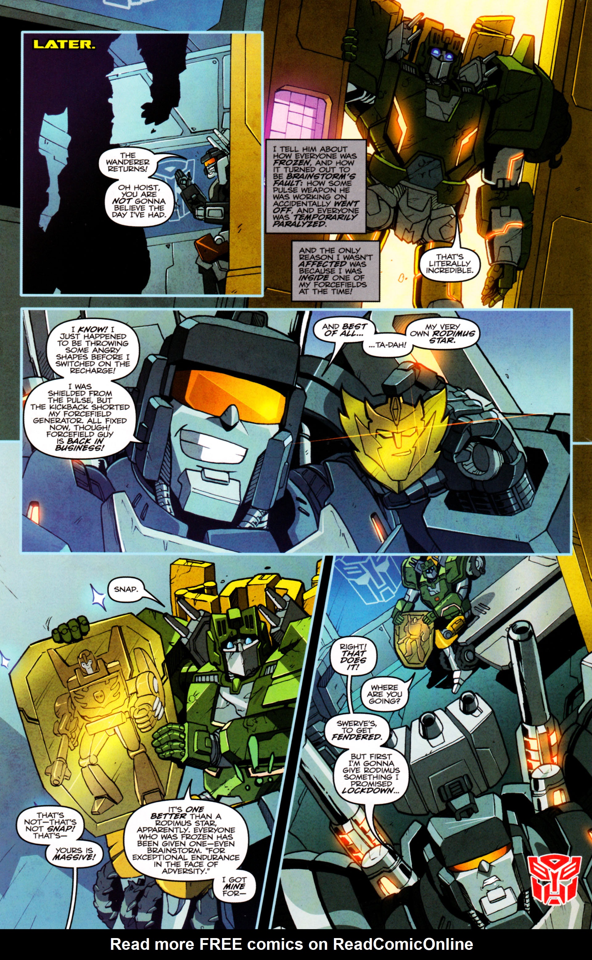 Read online The Transformers Spotlight: Trailcutter comic -  Issue # Full - 25