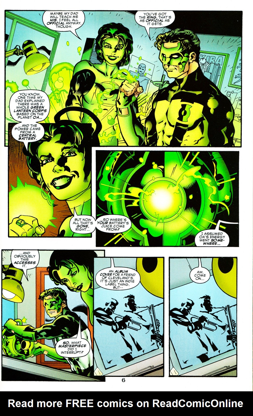 Read online Green Lantern 3-D comic -  Issue # Full - 7