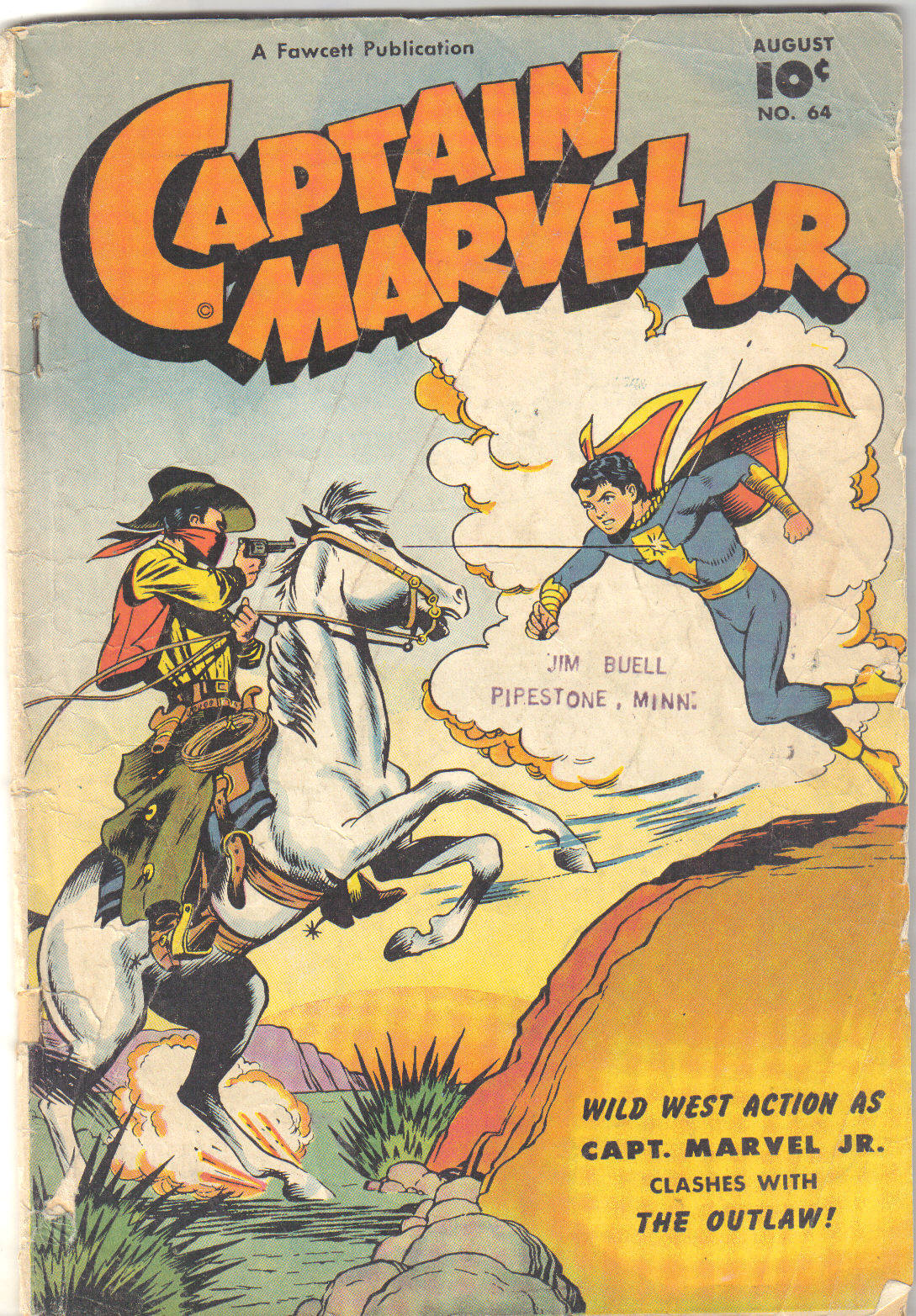 Read online Captain Marvel, Jr. comic -  Issue #64 - 1