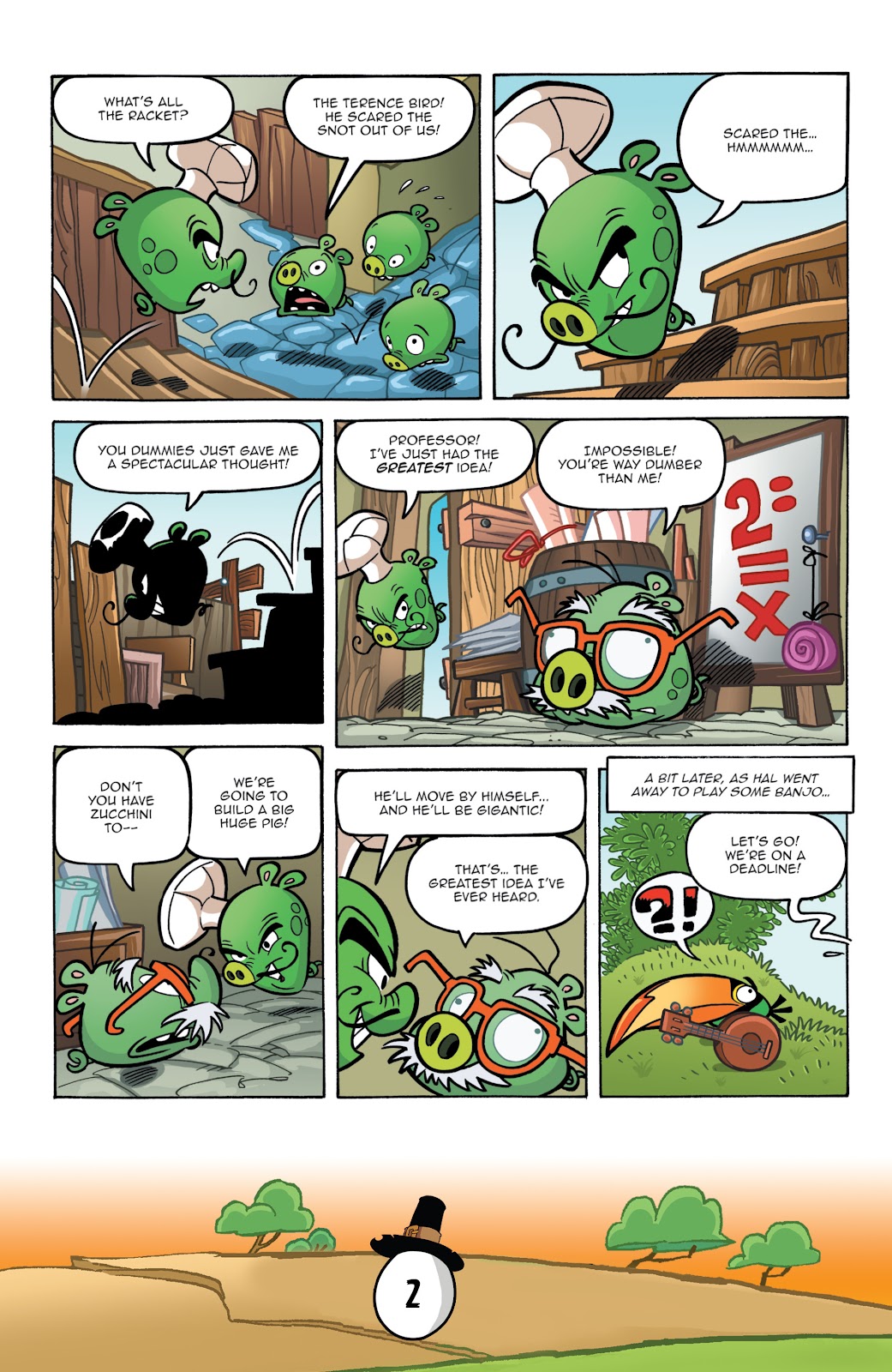 Angry Birds Comics (2016) issue 11 - Page 4