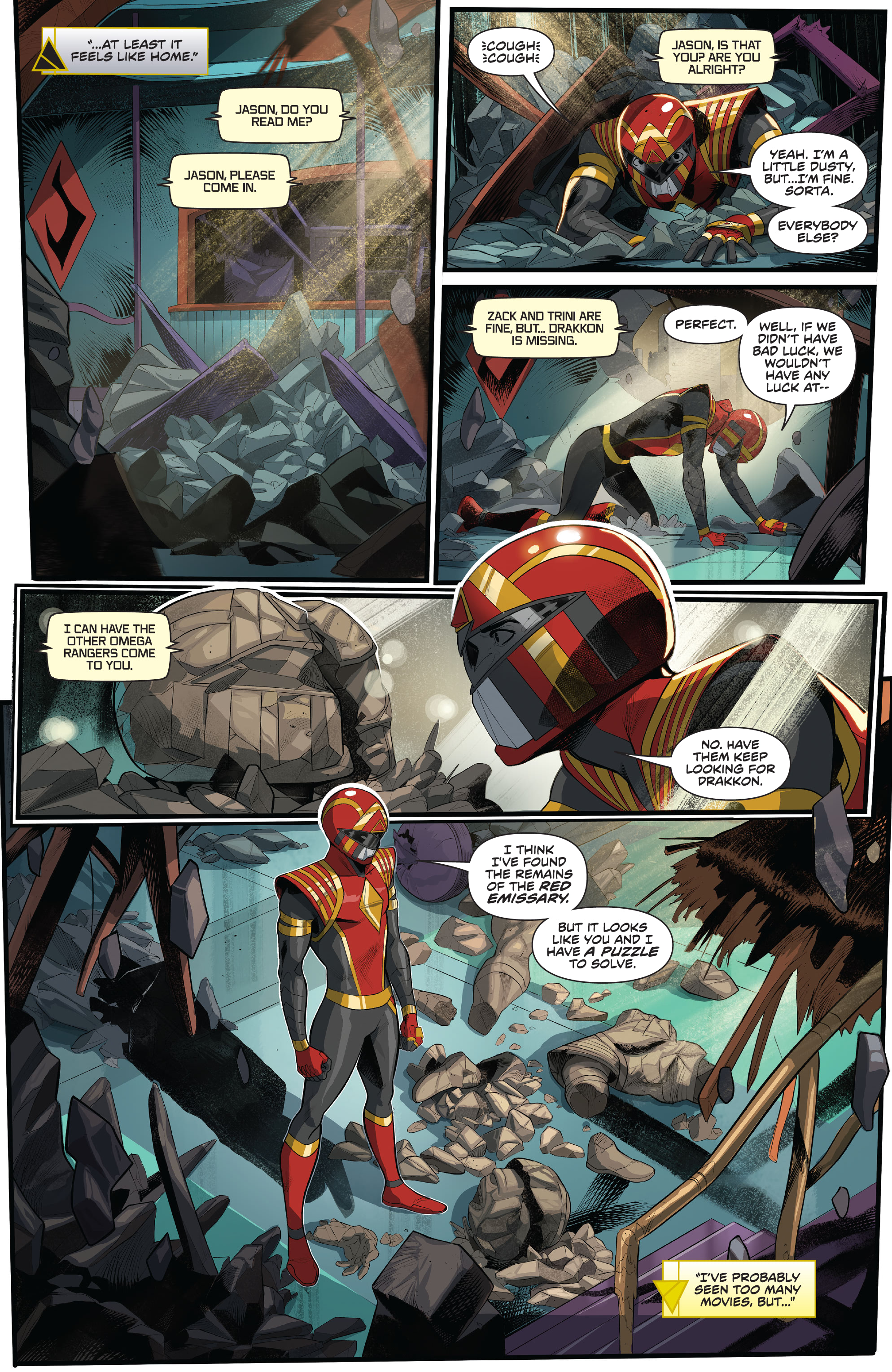 Read online Power Rangers comic -  Issue #4 - 10