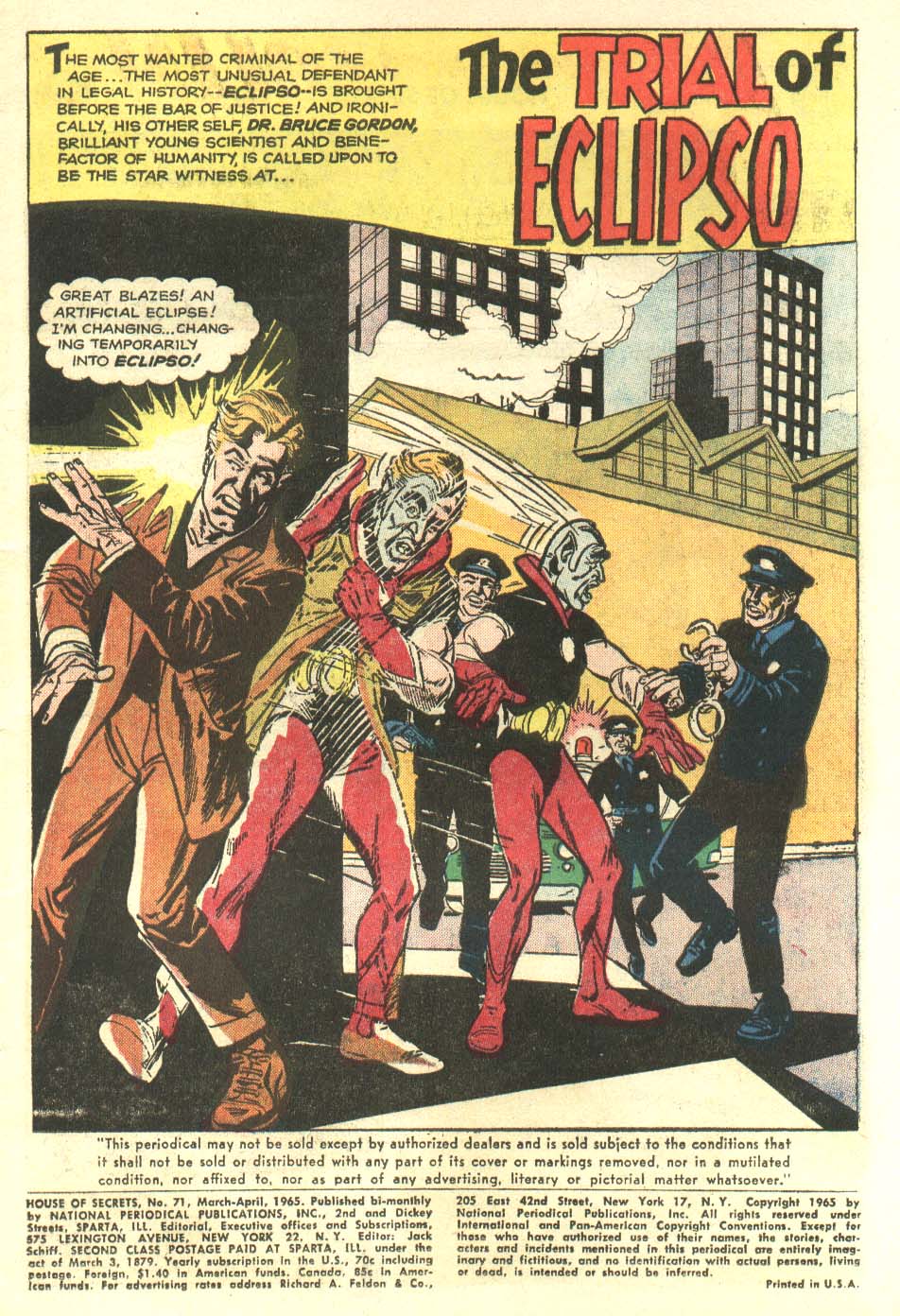 Read online House of Secrets (1956) comic -  Issue #71 - 3