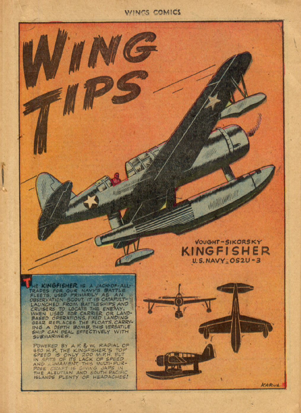 Read online Wings Comics comic -  Issue #38 - 35