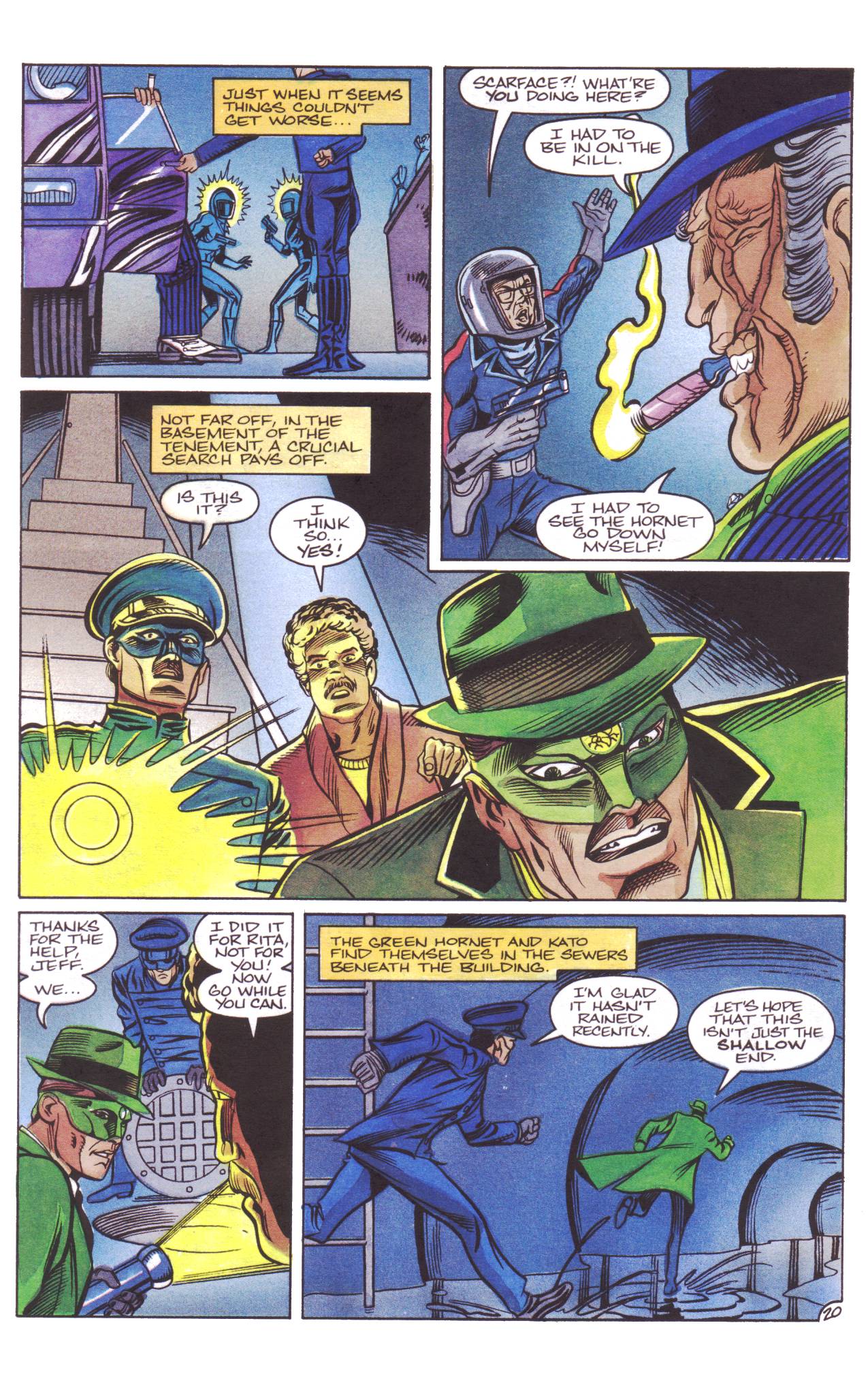 Read online Tales of the Green Hornet (1991) comic -  Issue #4 - 21