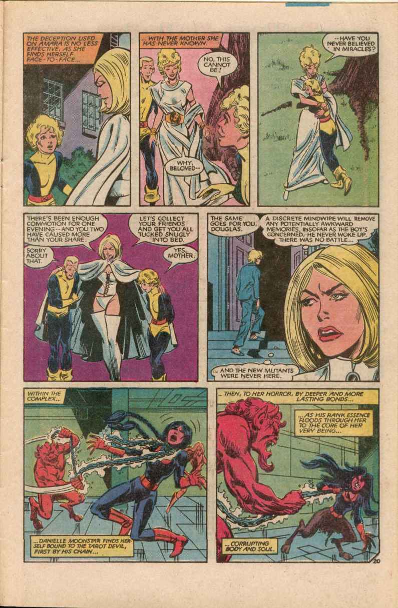 Read online The New Mutants comic -  Issue #16 - 21