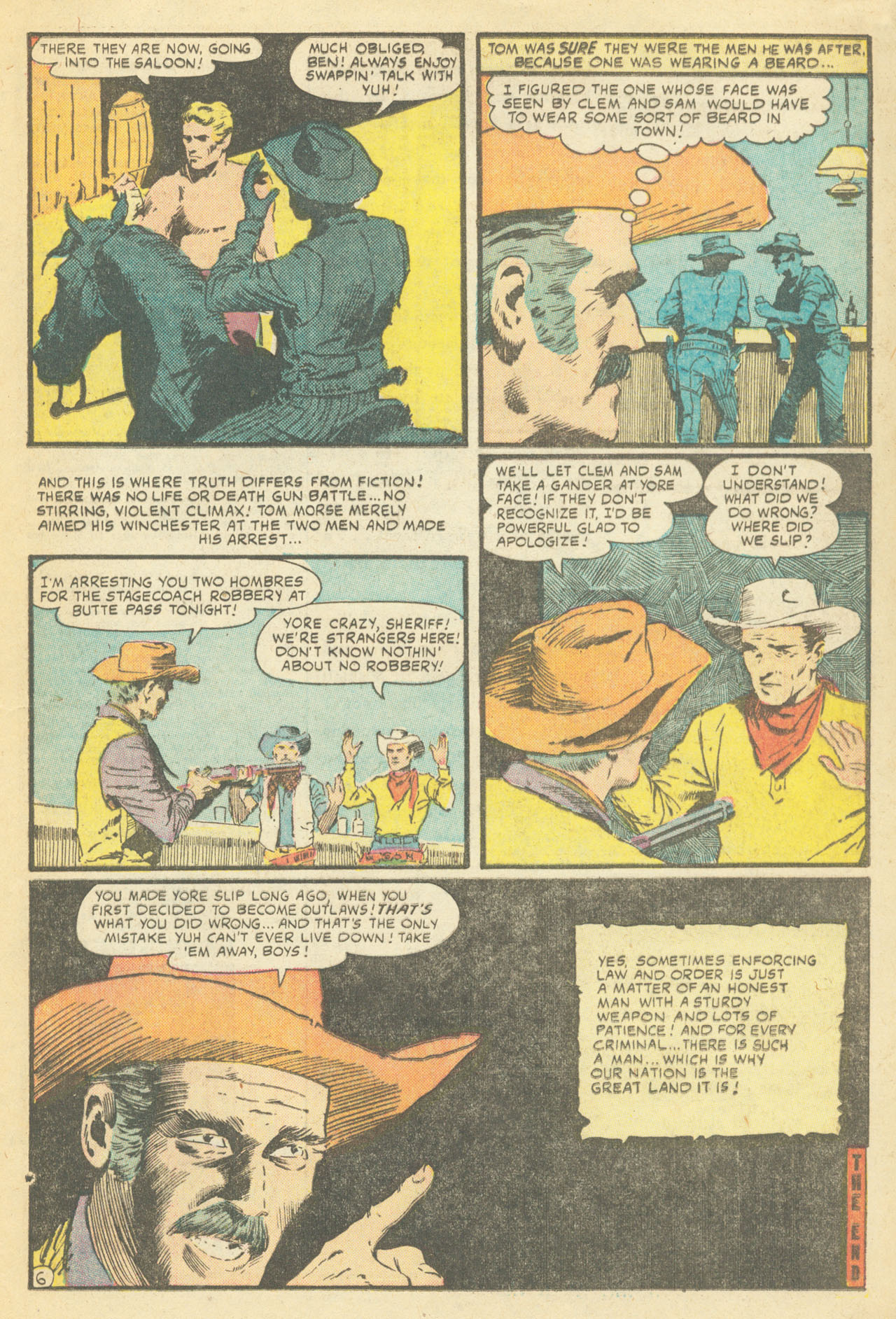 Read online Western Outlaws (1954) comic -  Issue #14 - 24