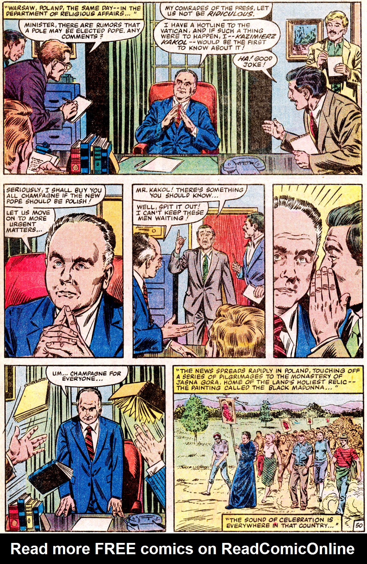 Read online The Life of Pope John Paul II comic -  Issue # Full - 53