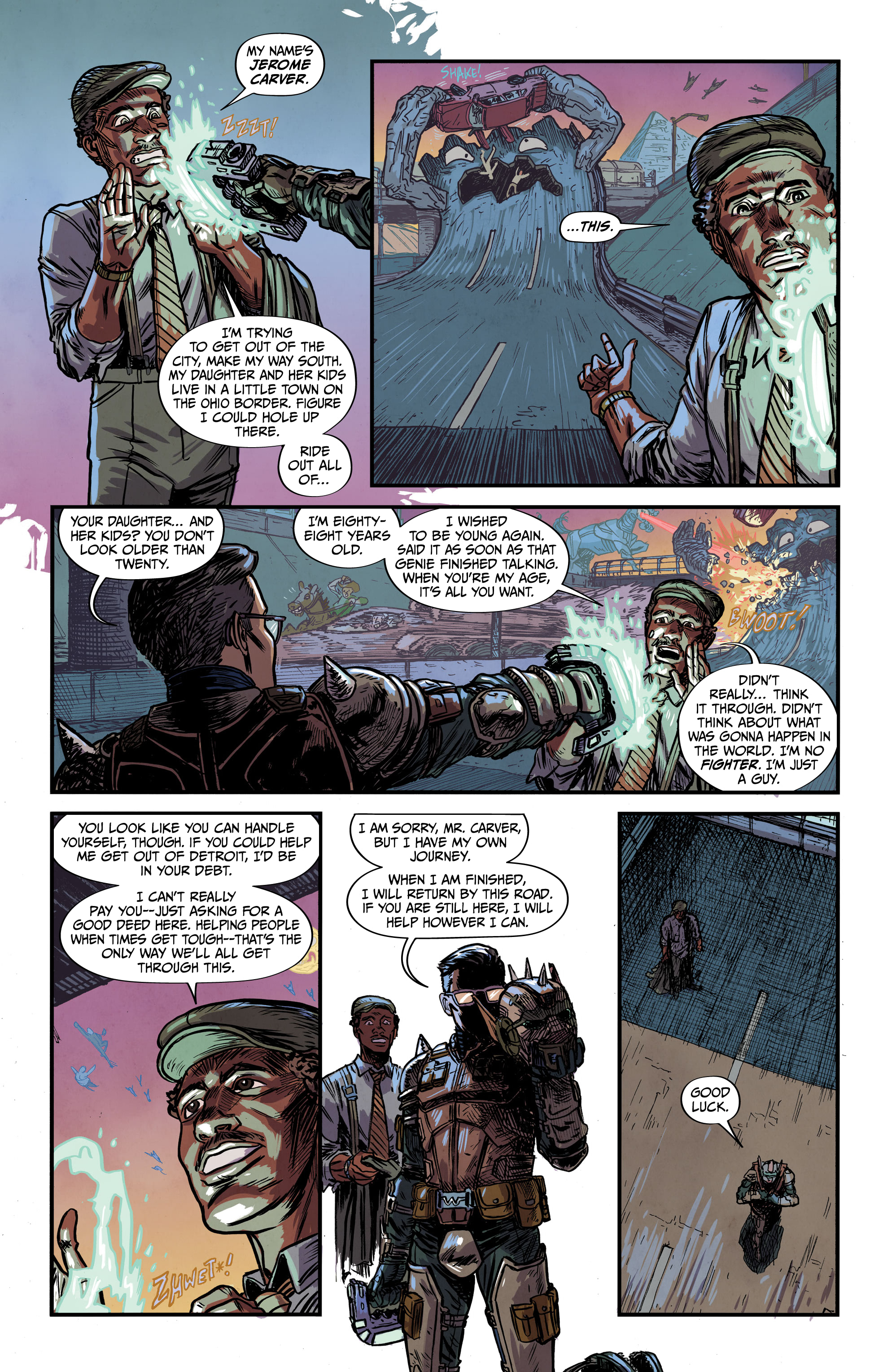 Read online Eight Billion Genies comic -  Issue #3 - 17